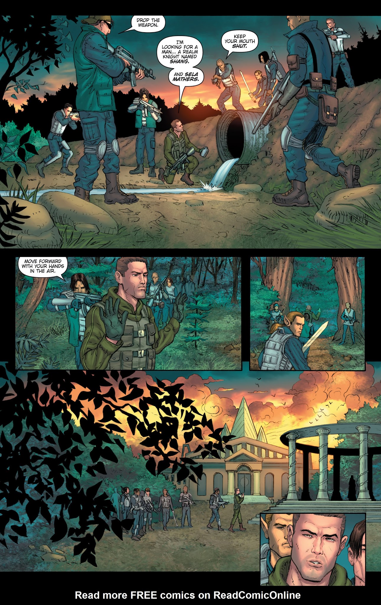 Read online Grimm Fairy Tales presents Realm War Age of Darkness comic -  Issue #1 - 23