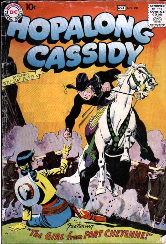 Read online Hopalong Cassidy comic -  Issue #131 - 1