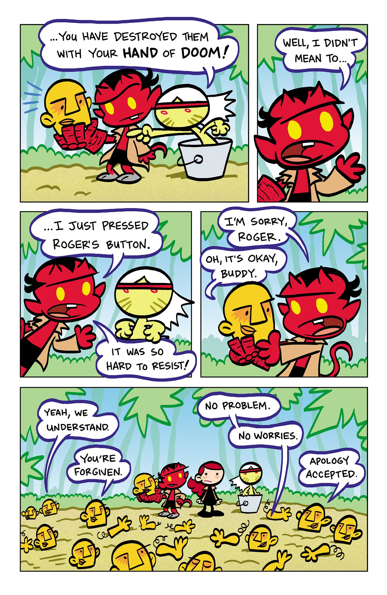 Read online Itty Bitty Hellboy: The Search for the Were-Jaguar! comic -  Issue #3 - 18