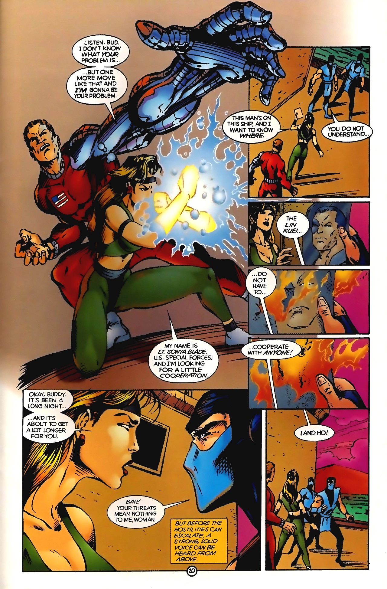 Read online Mortal Kombat (1994) comic -  Issue #1 - 23