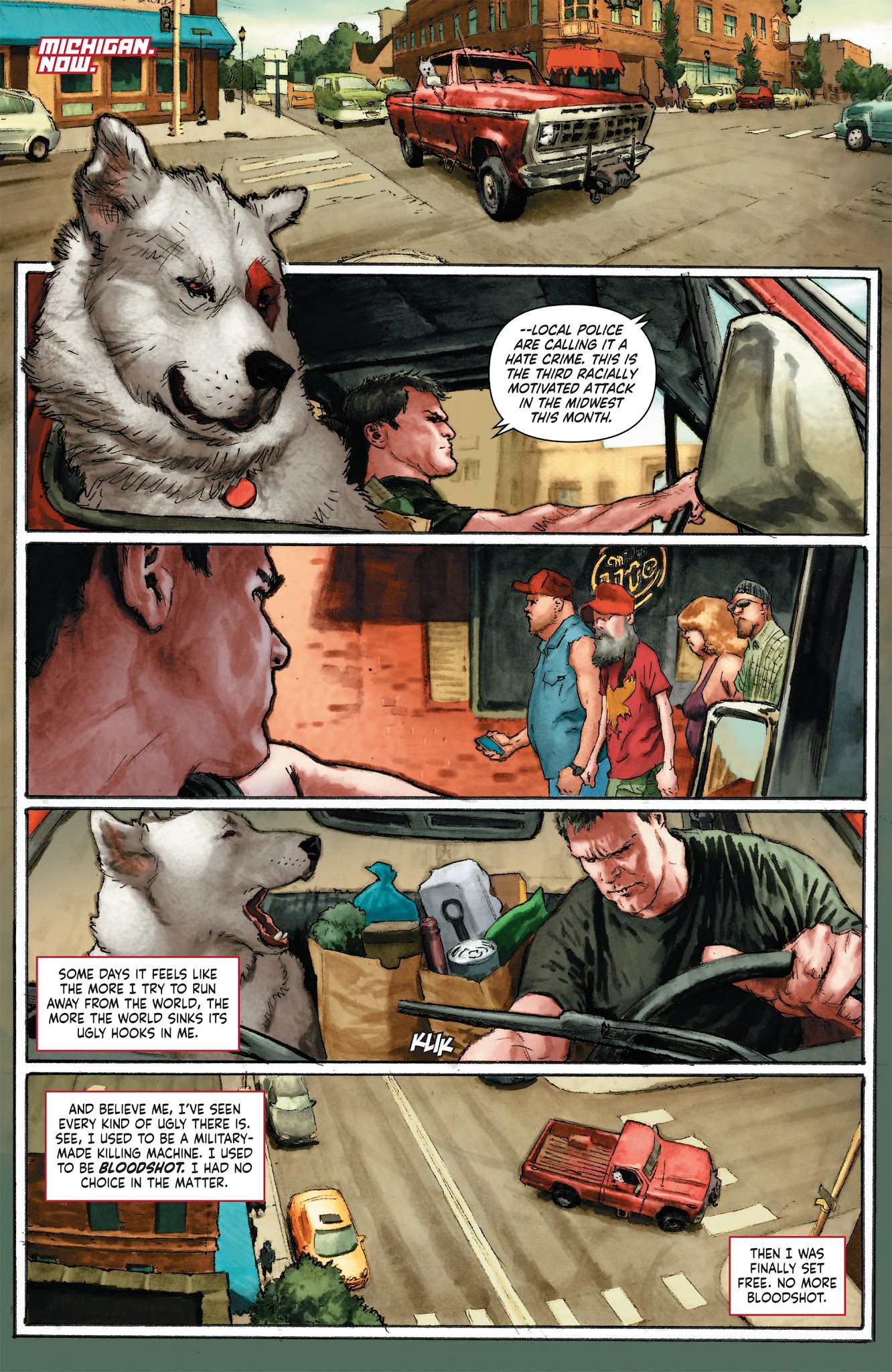 Read online Bloodshot Salvation comic -  Issue #1 - 9