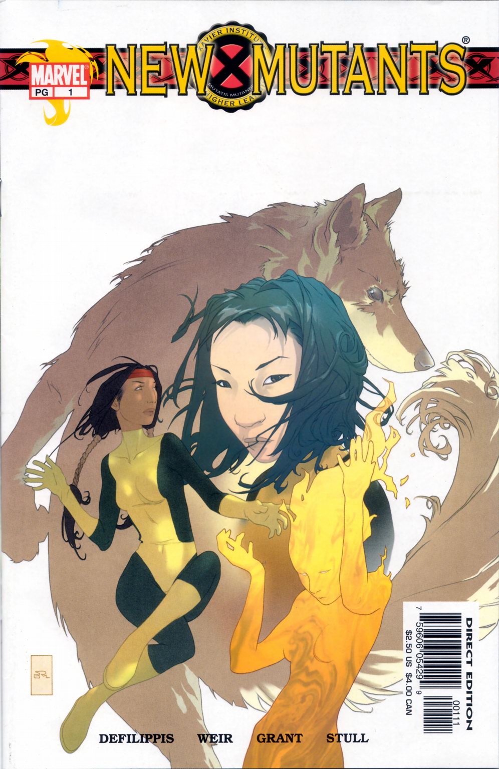 Read online New Mutants (2003) comic -  Issue #1 - 1
