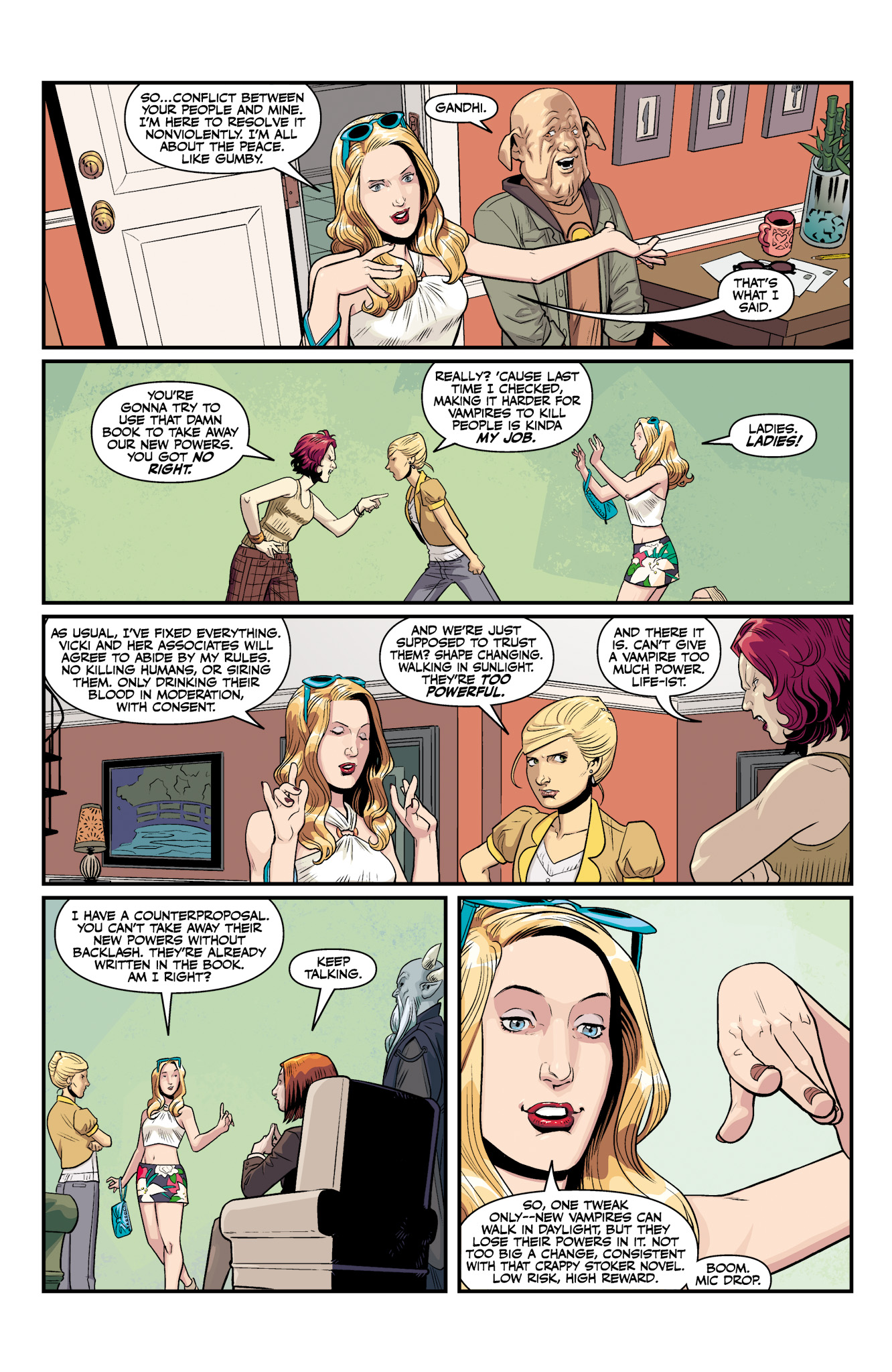 Read online Buffy the Vampire Slayer Season Ten comic -  Issue #10 - 7