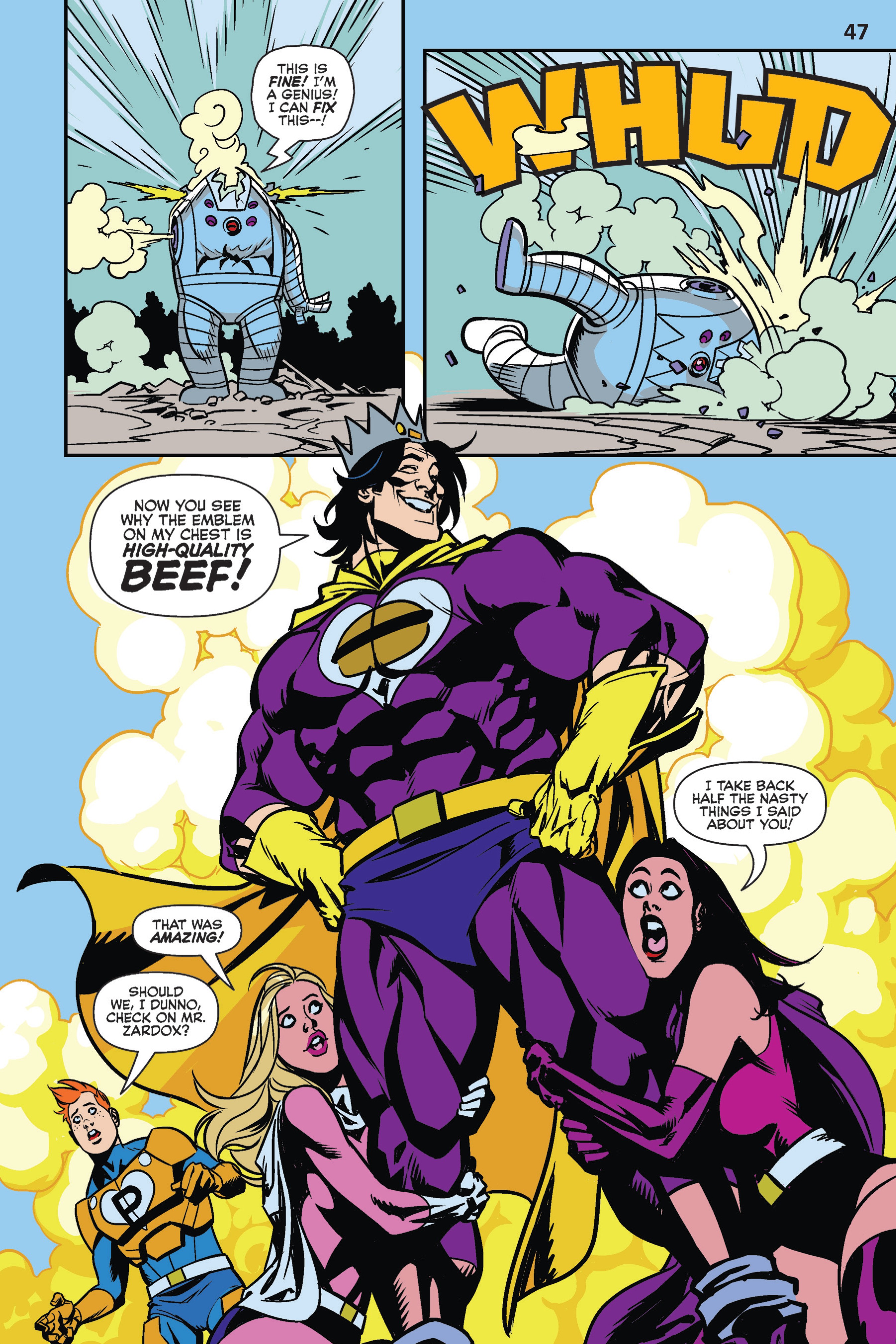 Read online Archie's Superteens comic -  Issue # TPB - 42