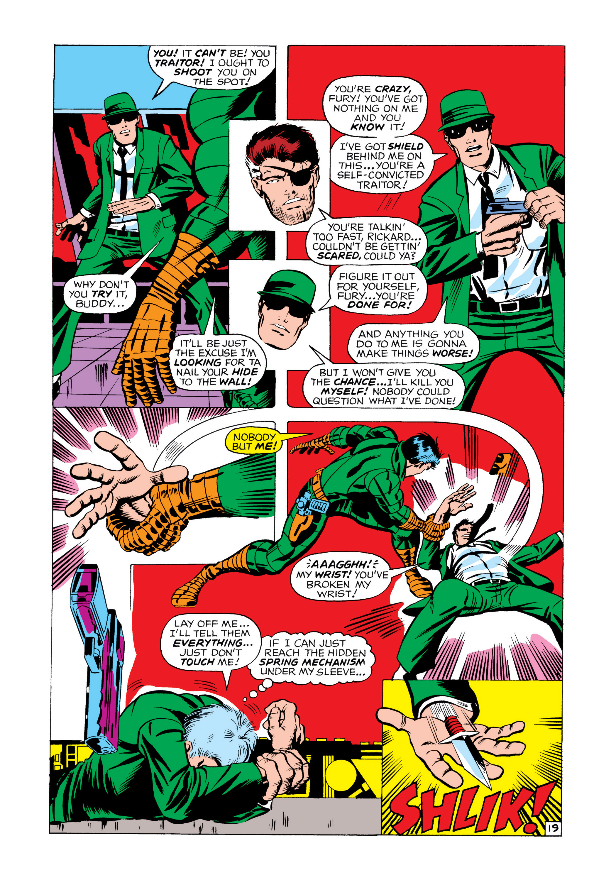 Read online Marvel Masterworks: Nick Fury, Agent of S.H.I.E.L.D. comic -  Issue # TPB 3 (Part 2) - 92