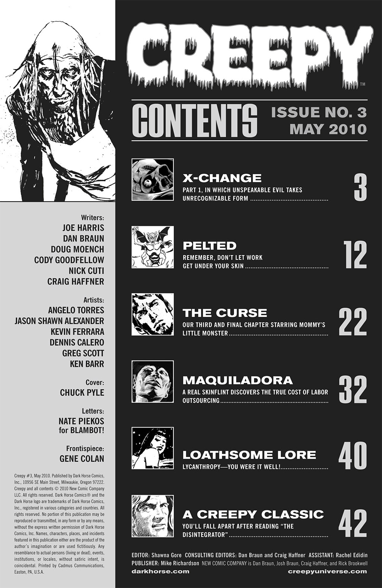 Read online Creepy (2009) comic -  Issue #3 - 3