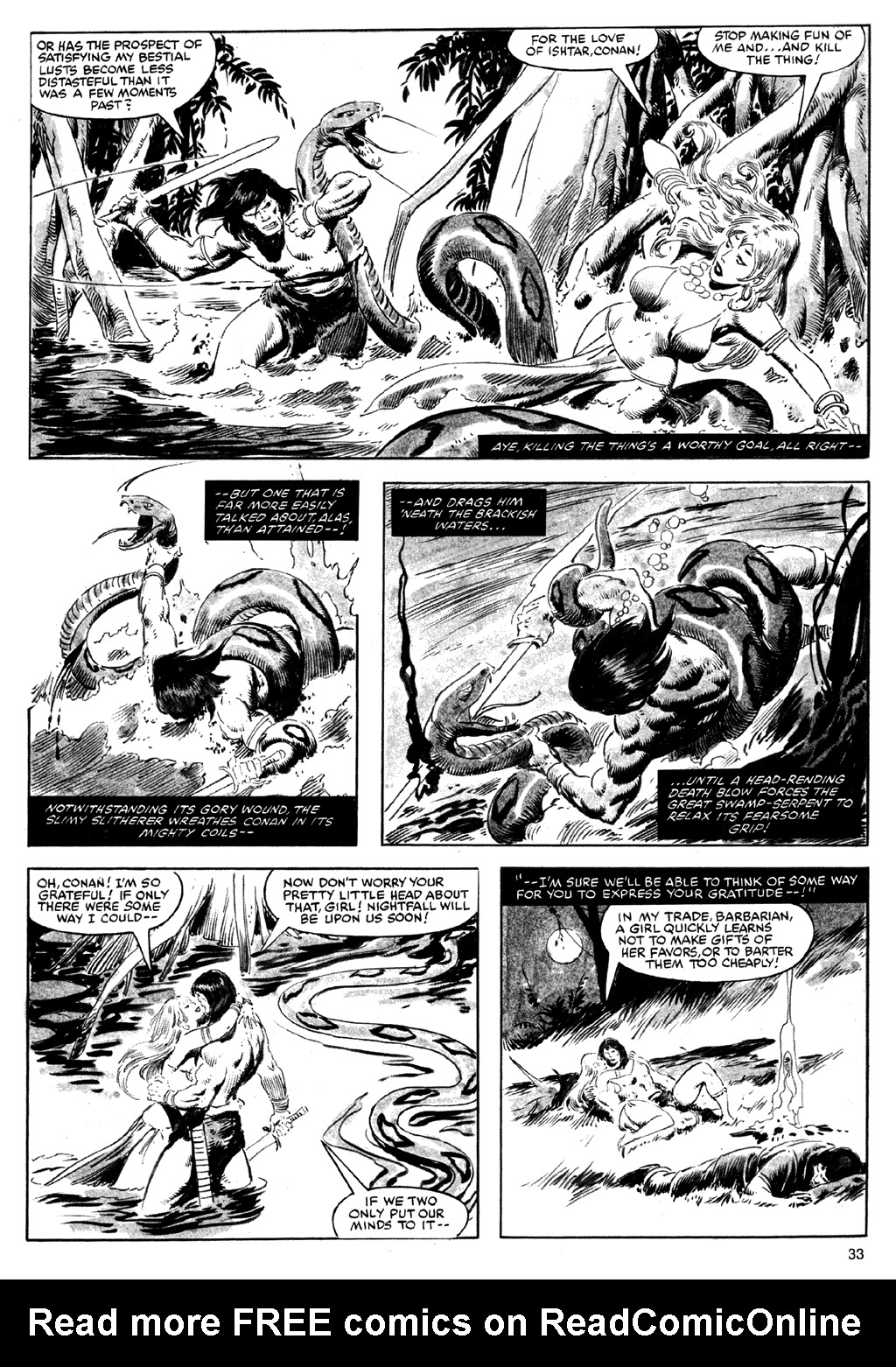 The Savage Sword Of Conan issue 73 - Page 33