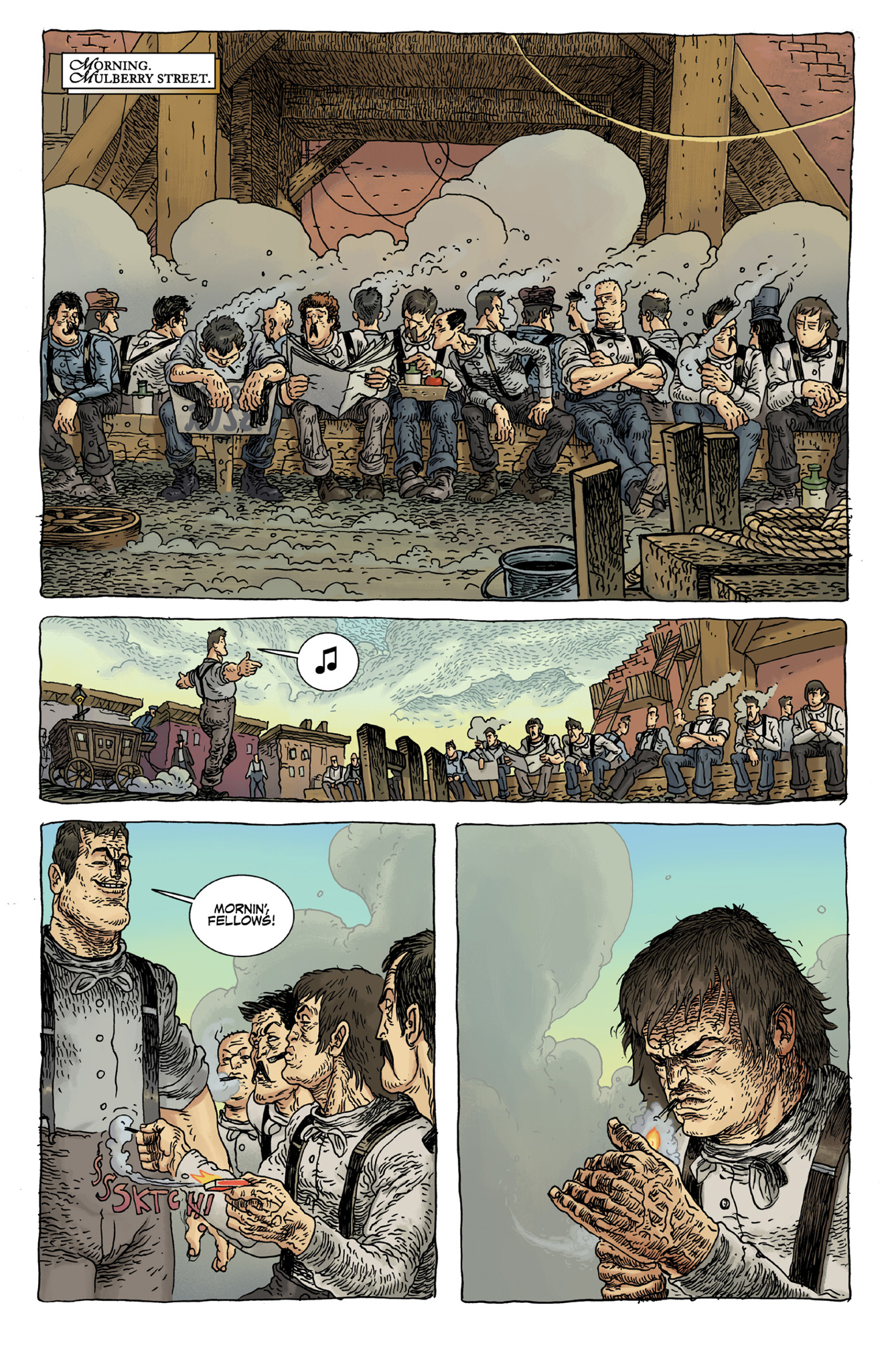Read online Bowery Boys: Our Fathers comic -  Issue # TPB - 113