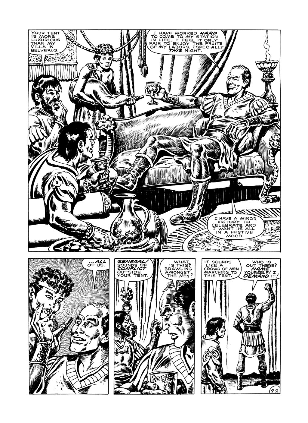 Read online The Savage Sword Of Conan comic -  Issue #147 - 44