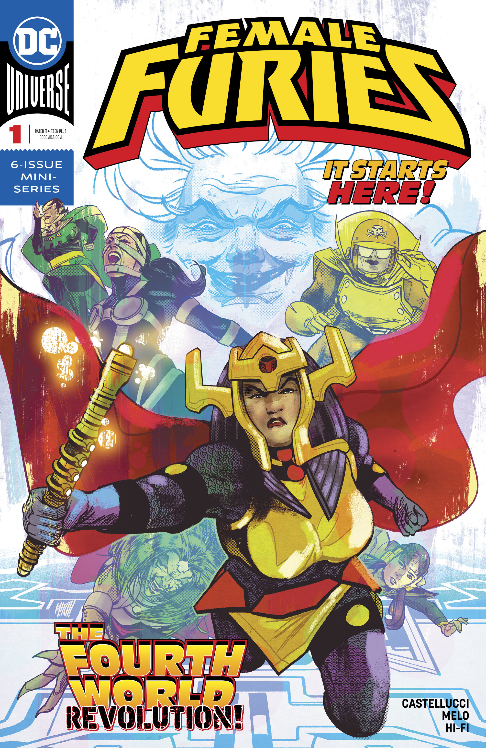 Read online Female Furies comic -  Issue #1 - 1