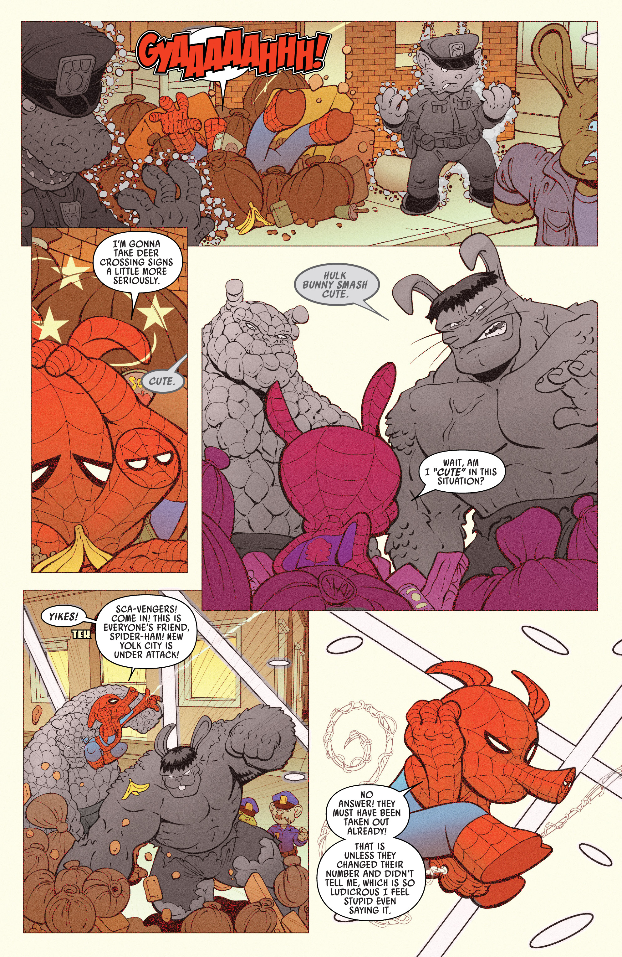 Read online Spider-Ham comic -  Issue #1 - 18