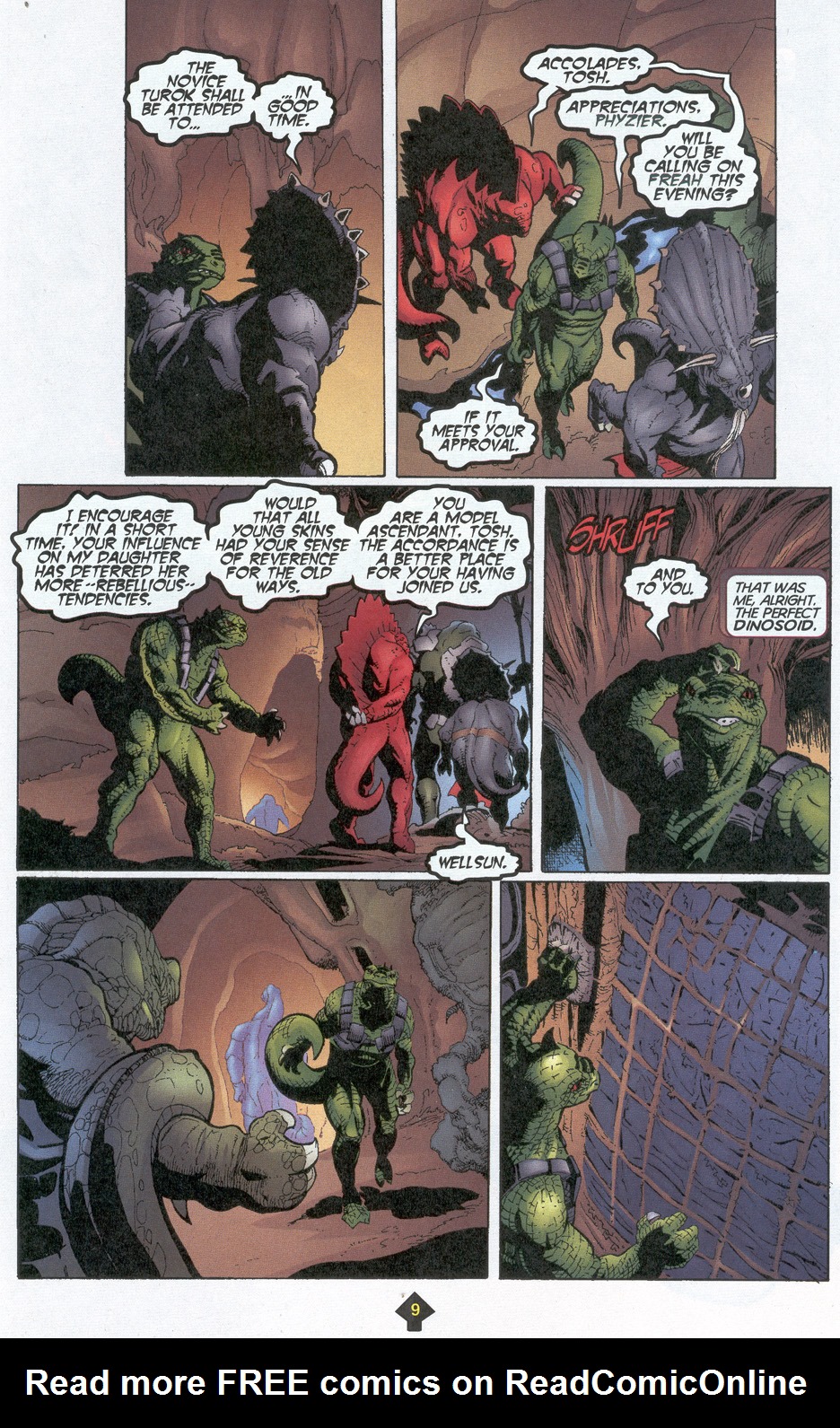 Read online Turok: Child of Blood comic -  Issue # Full - 9