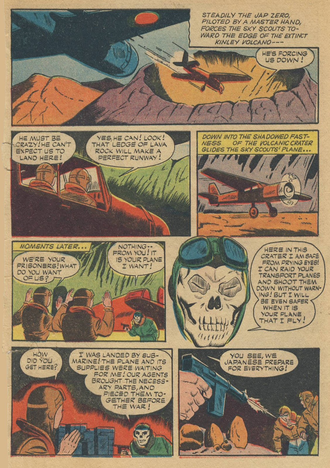 Captain Aero Comics issue 14 - Page 48
