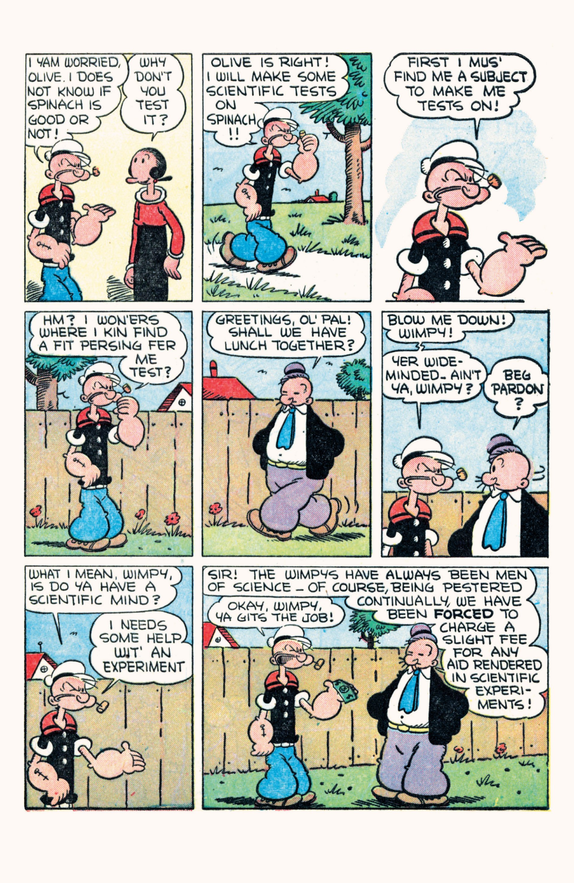 Read online Classic Popeye comic -  Issue #1 - 43