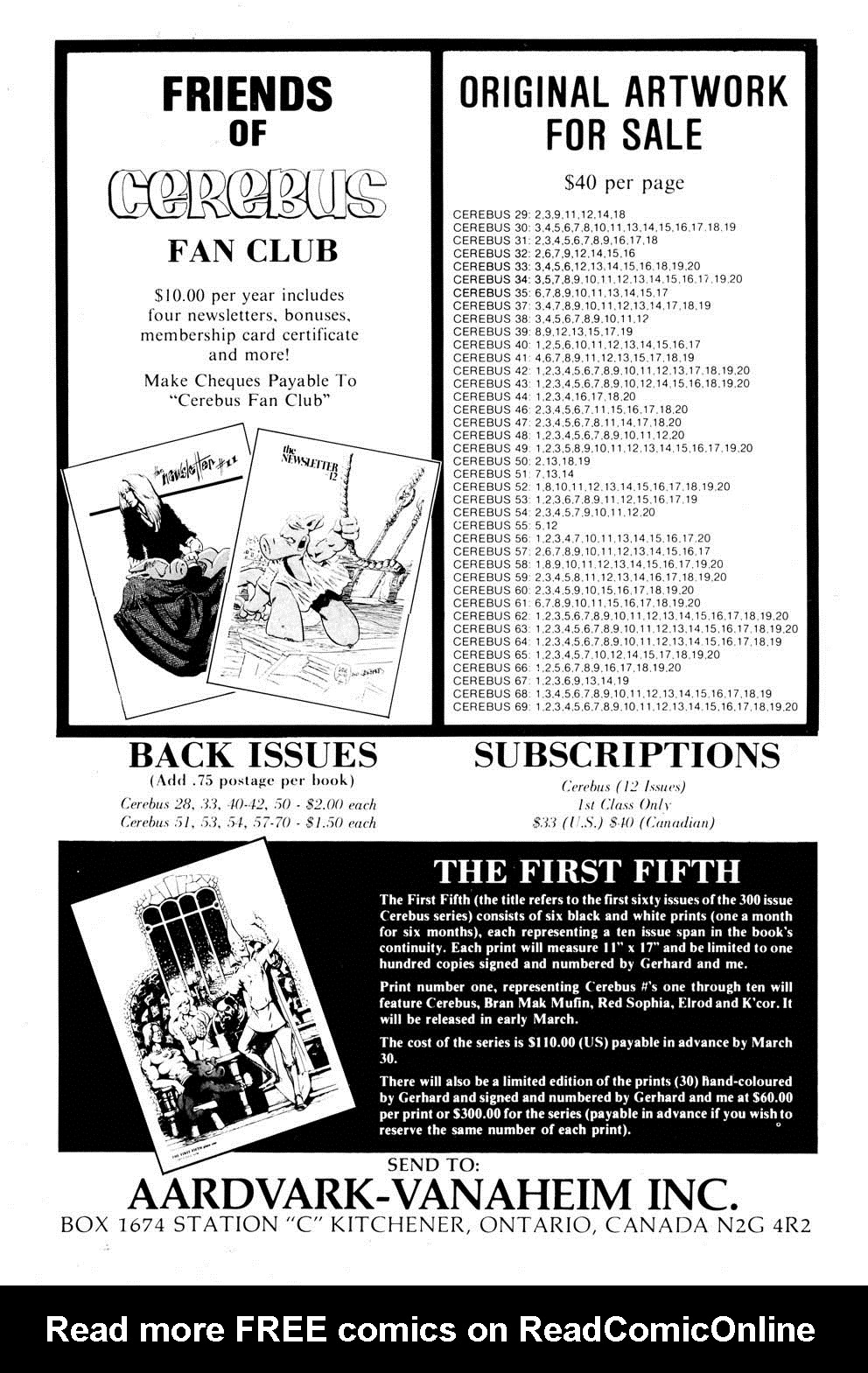 Read online Cerebus comic -  Issue #78 - 27