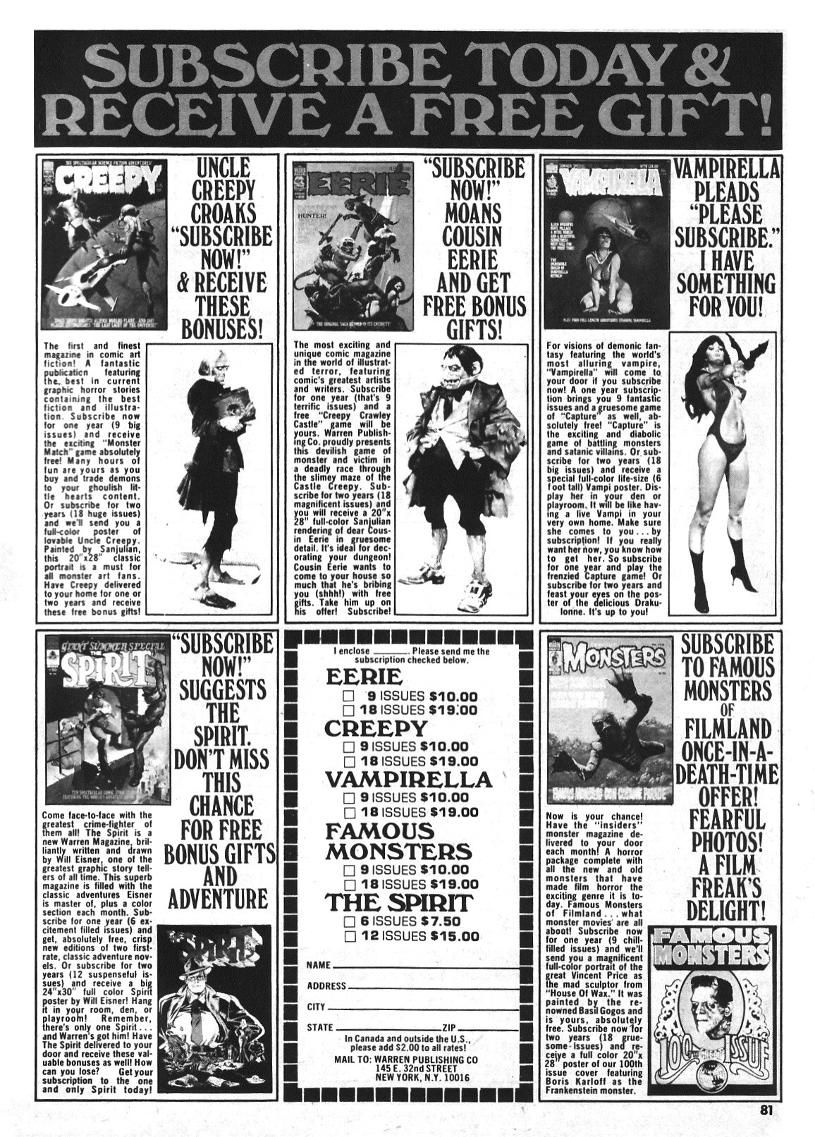 Read online Vampirella (1969) comic -  Issue #46 - 81