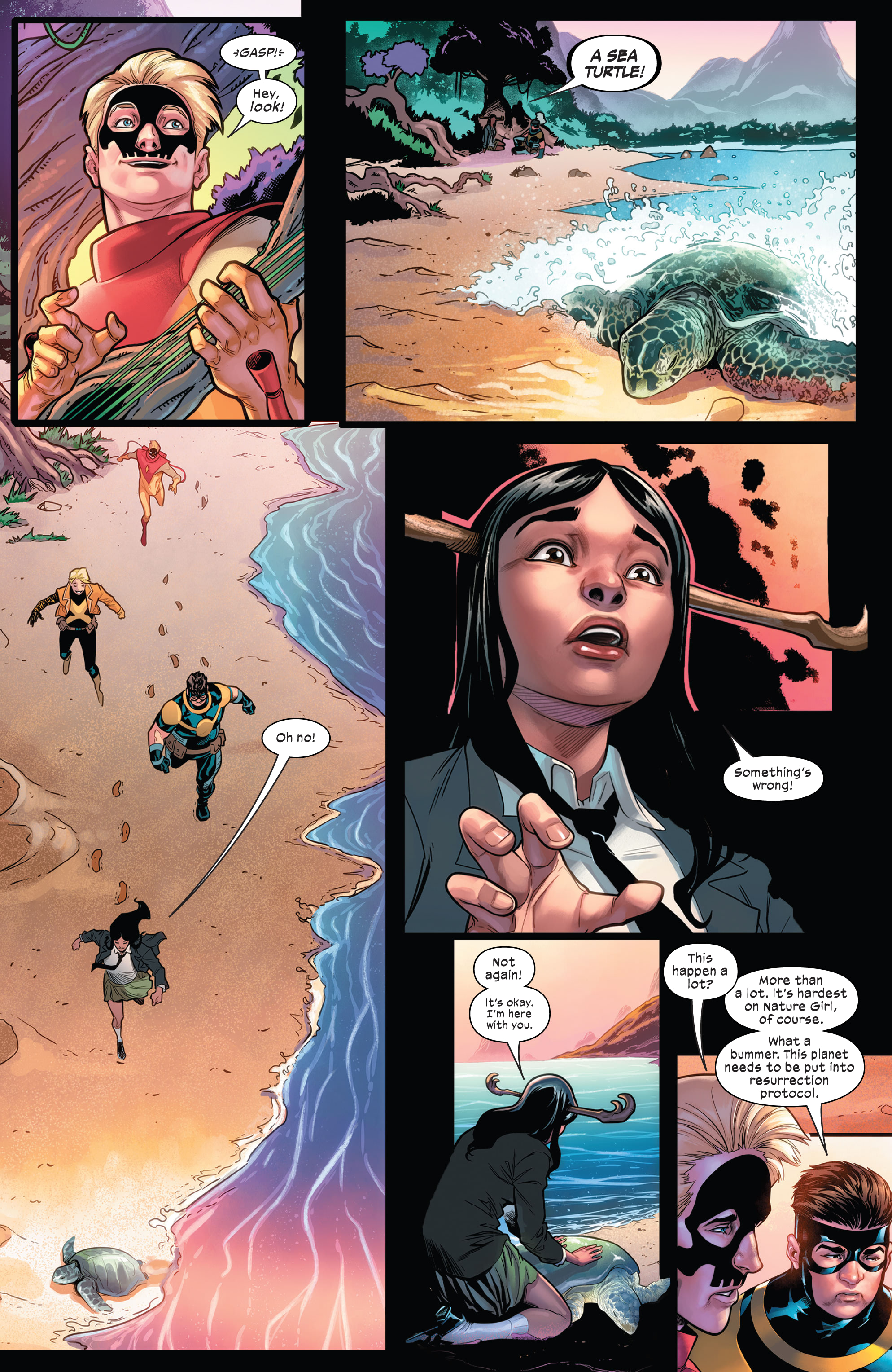 Read online X-Men Unlimited: X-Men Green comic -  Issue #1 - 3