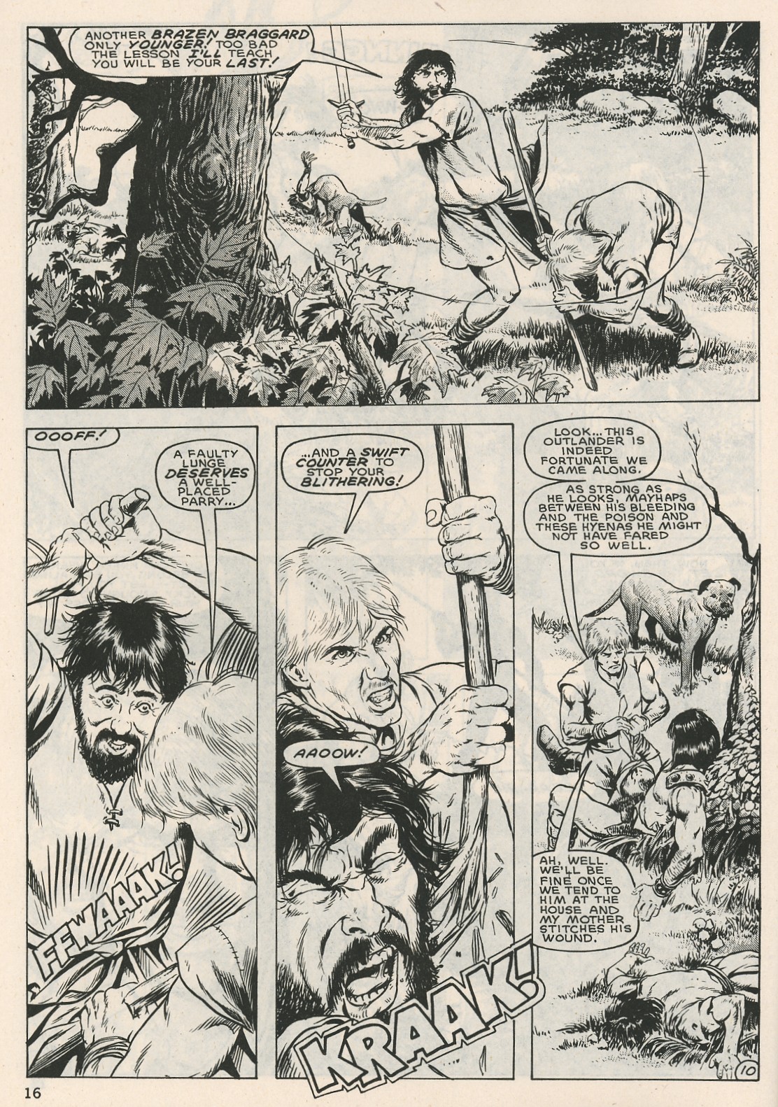 Read online The Savage Sword Of Conan comic -  Issue #126 - 16