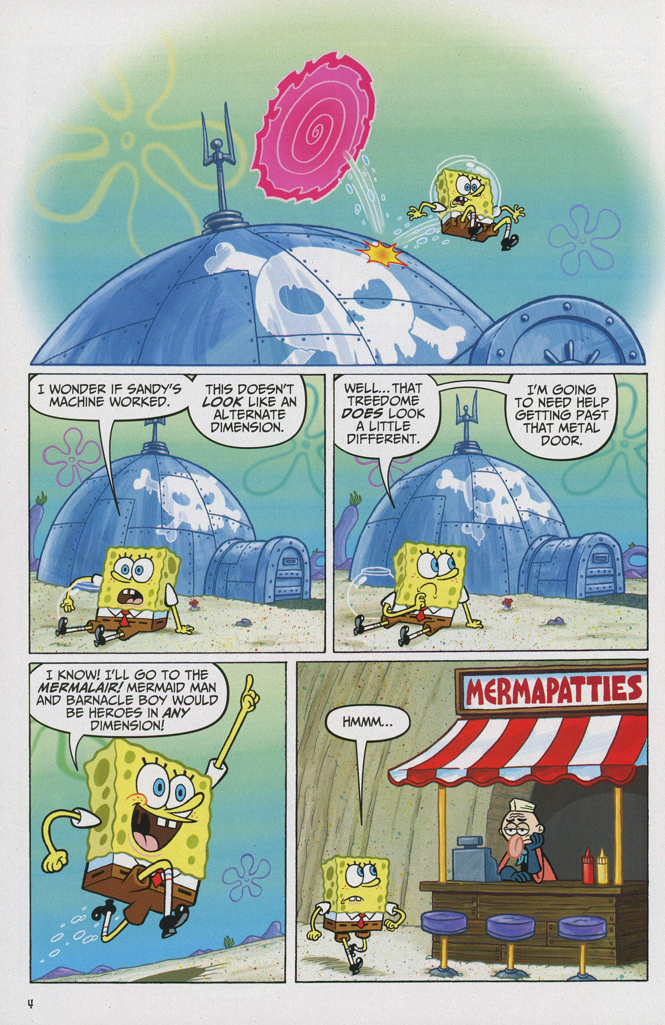 Read online SpongeBob Comics comic -  Issue #6 - 6