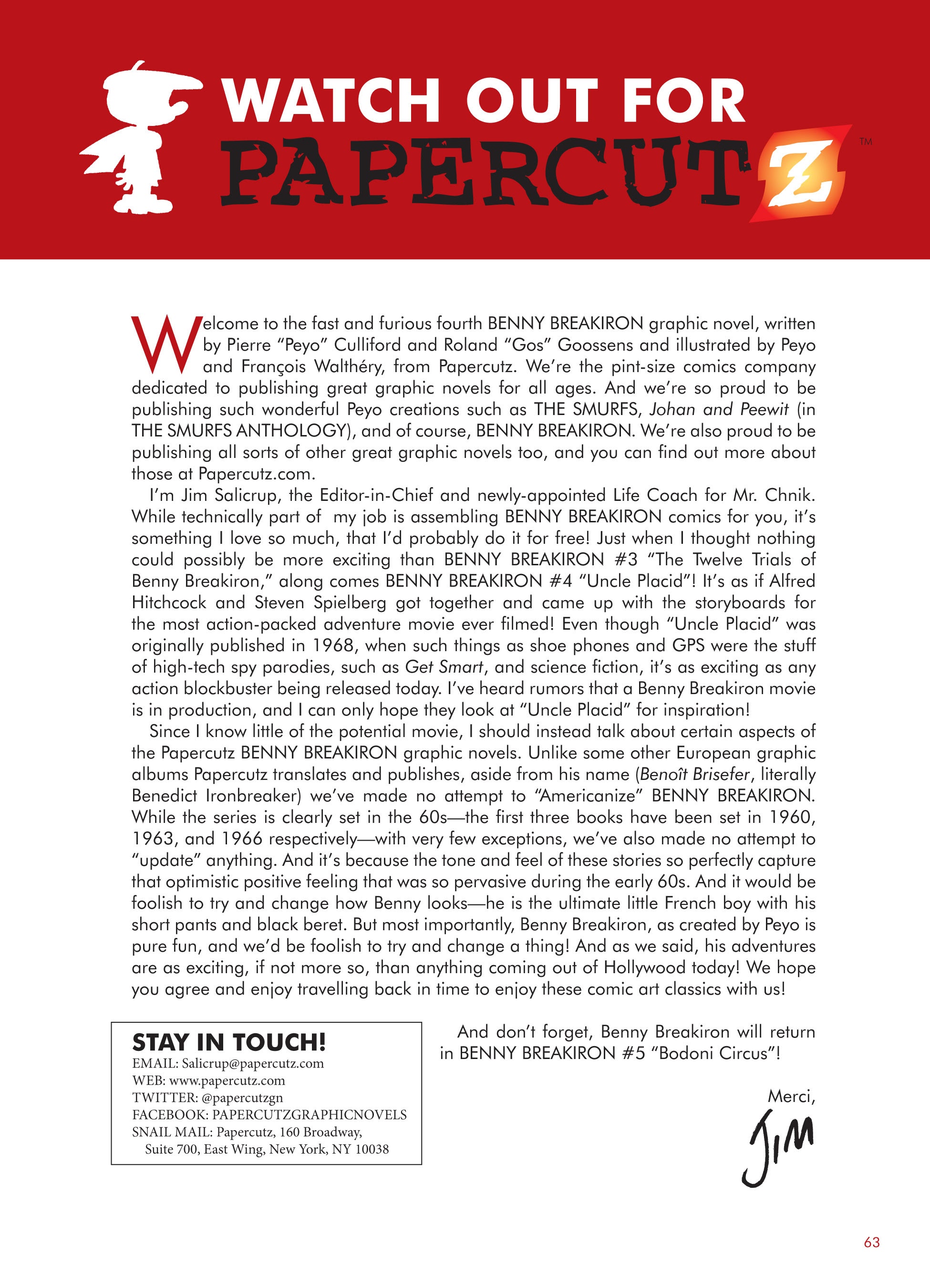 Read online Benny Breakiron comic -  Issue #4 - 64