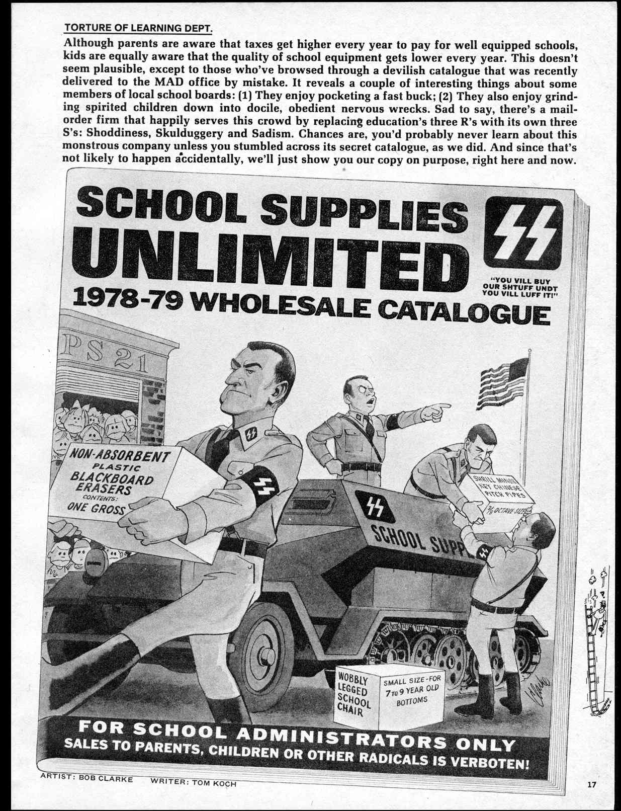 Read online MAD comic -  Issue #198 - 19