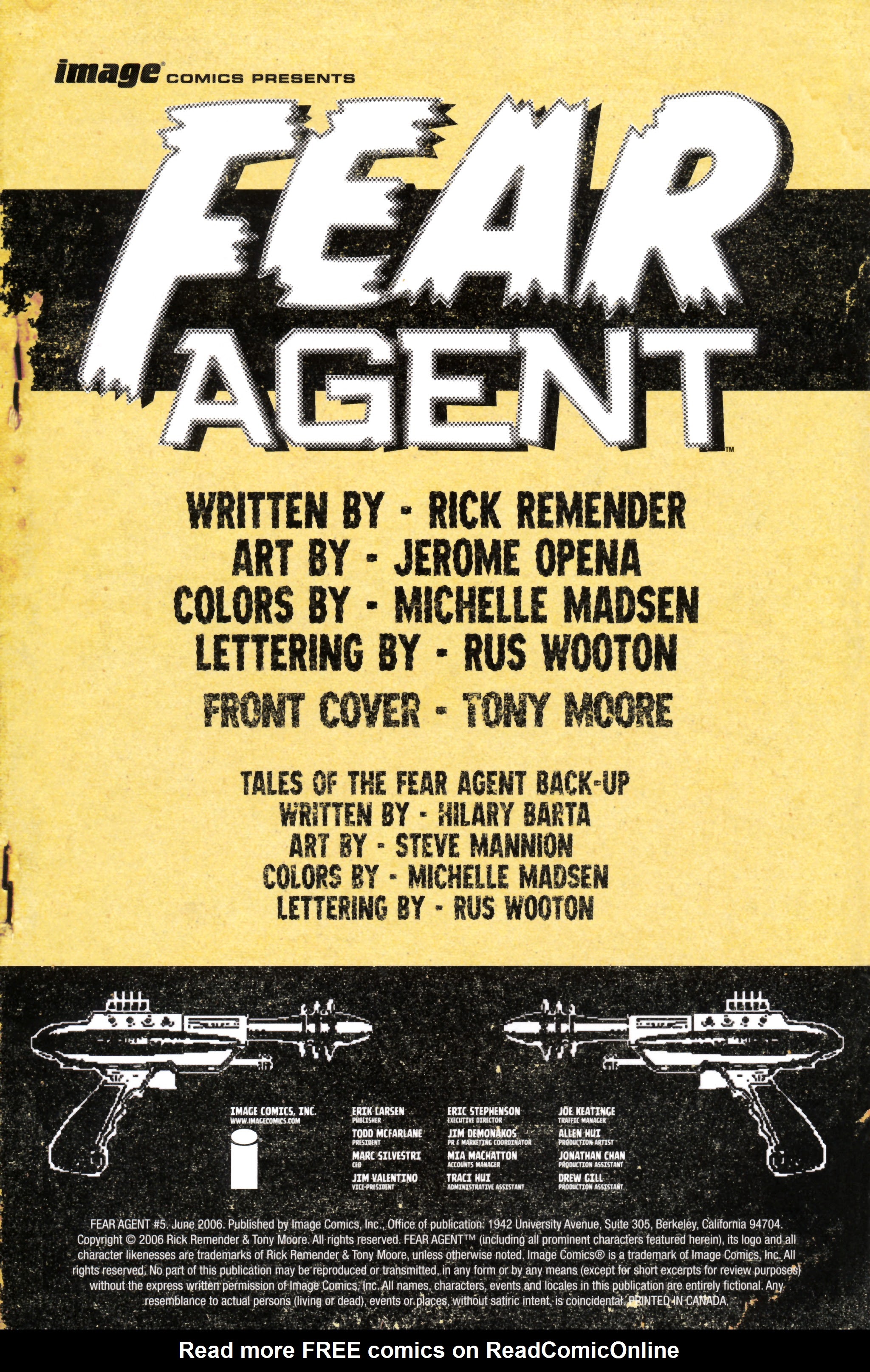 Read online Fear Agent comic -  Issue #5 - 2