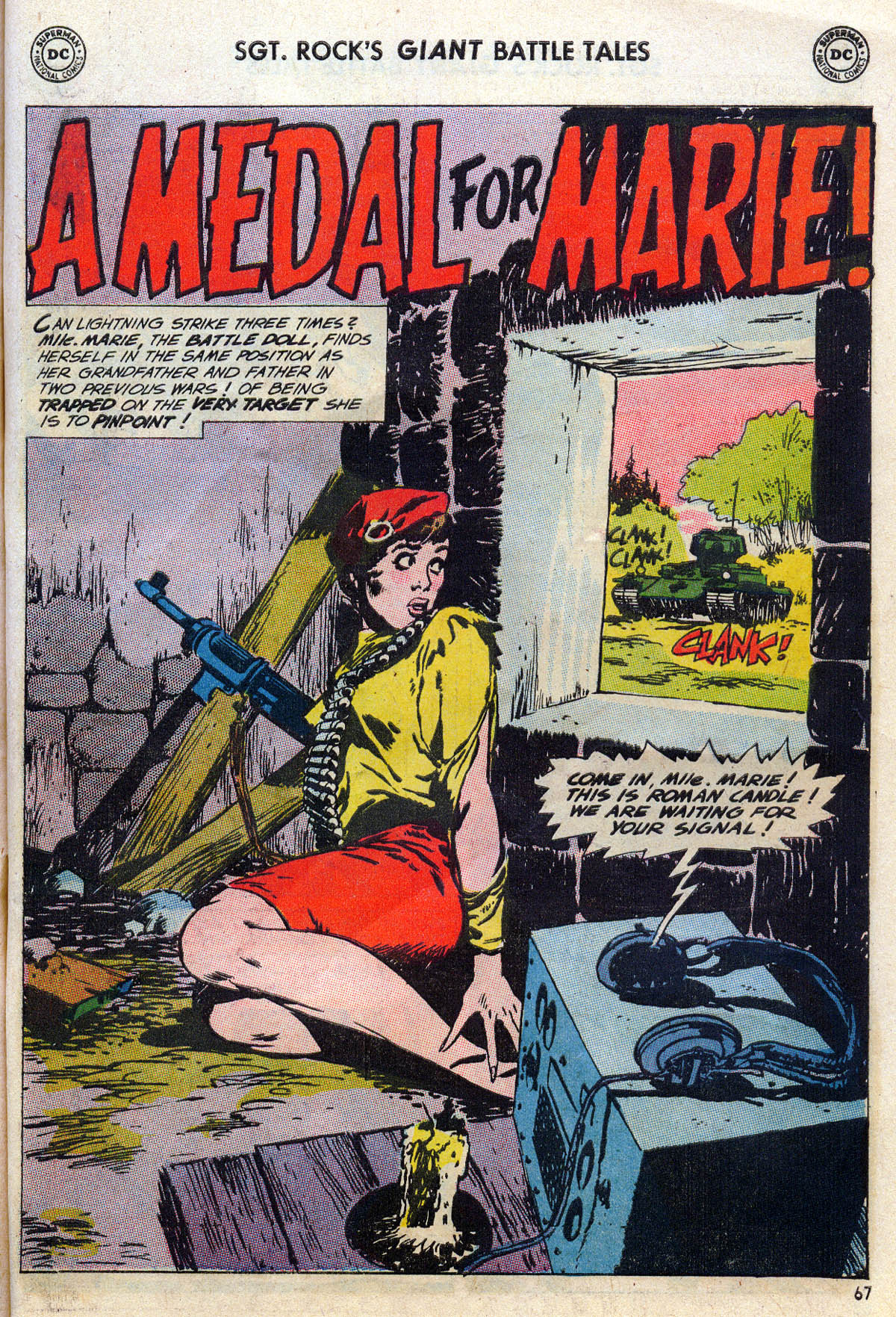 Read online Our Army at War (1952) comic -  Issue #164 - 68