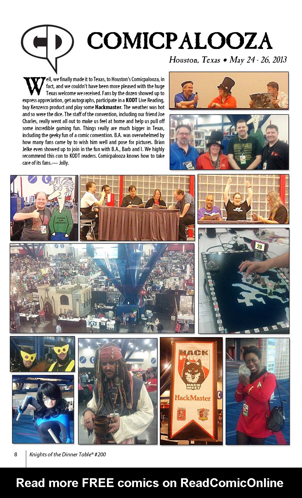 Read online Knights of the Dinner Table comic -  Issue #200 - 10