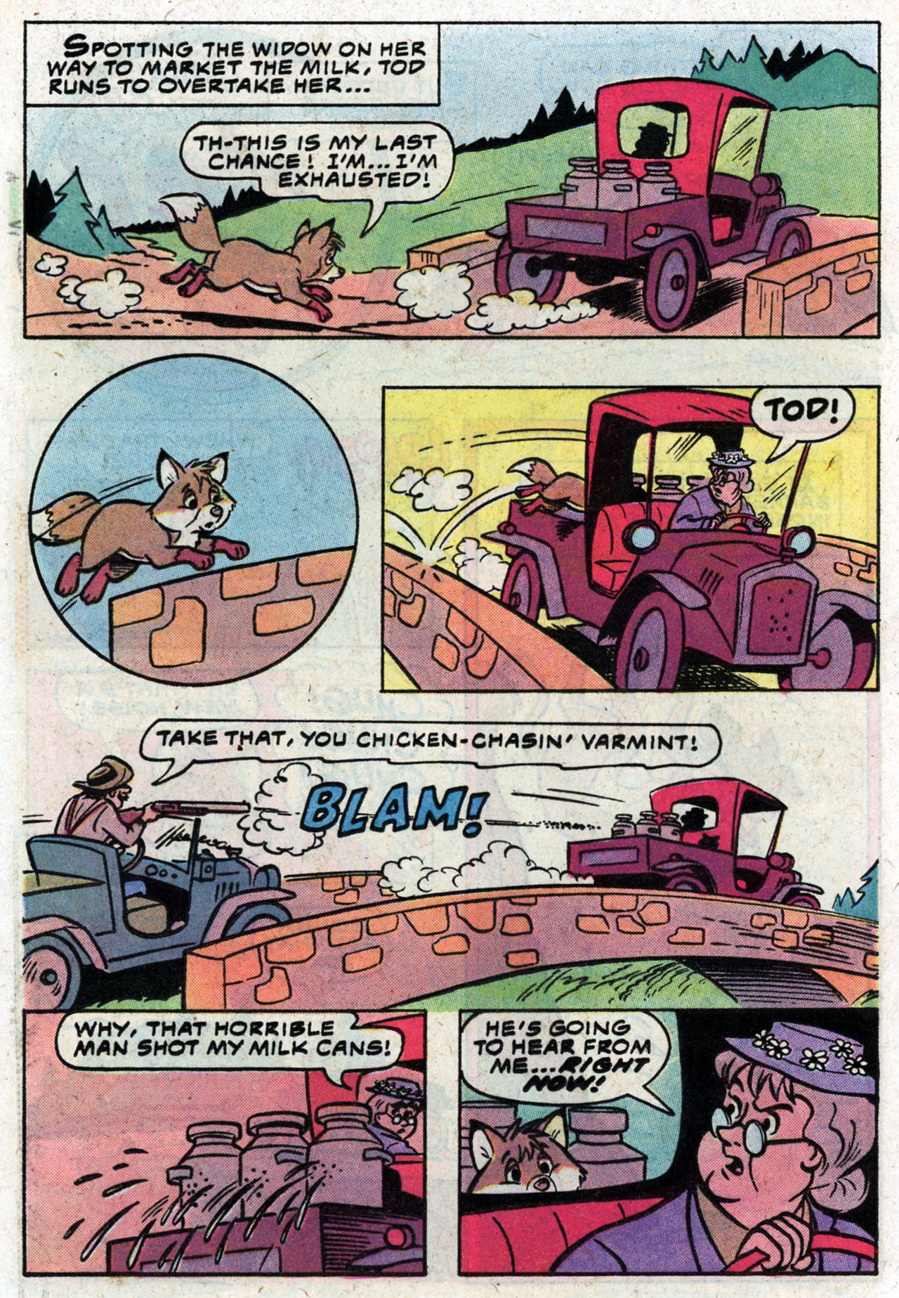 Read online Walt Disney Productions' The Fox and the Hound comic -  Issue #1 - 24