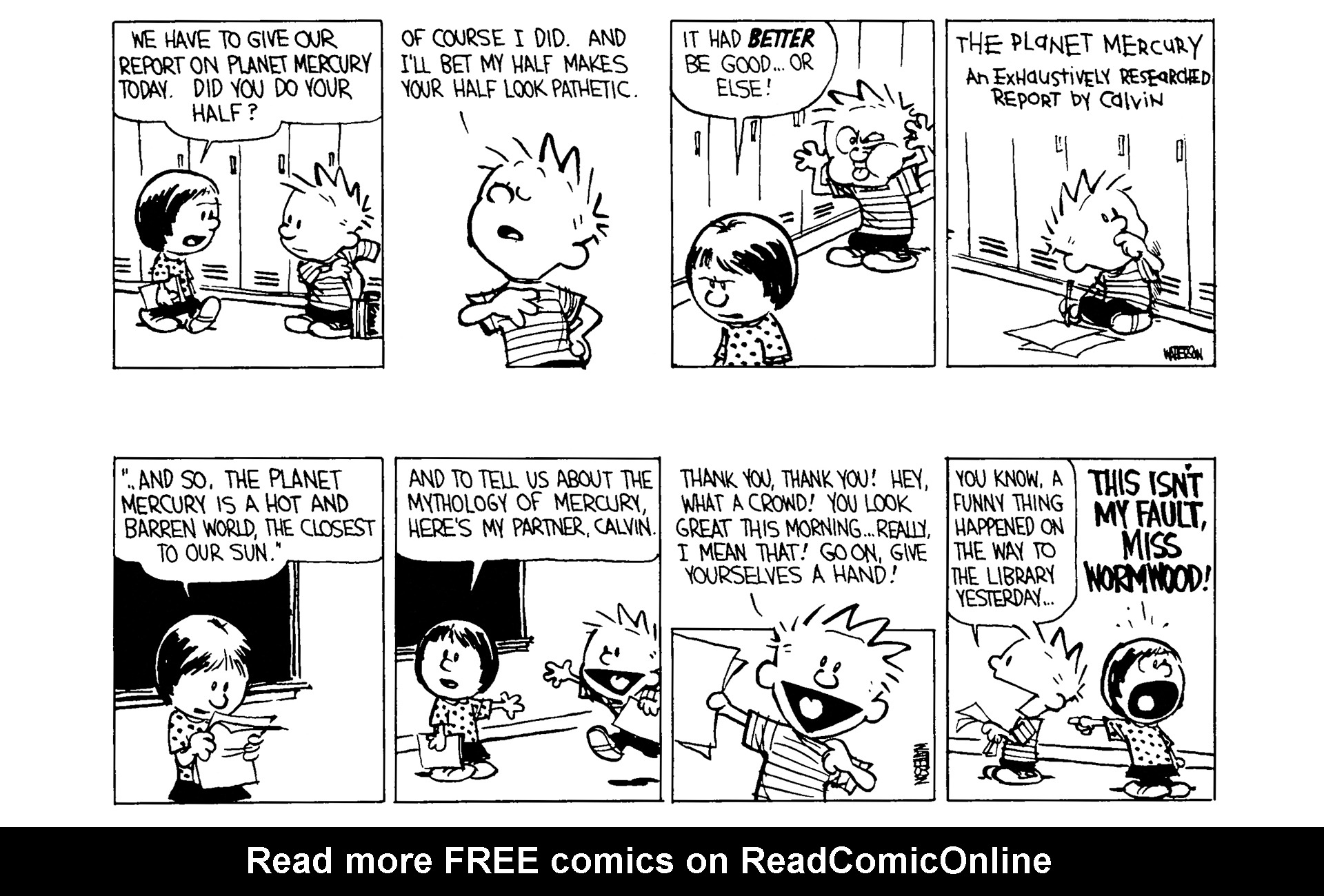 Read online Calvin and Hobbes comic -  Issue #3 - 150