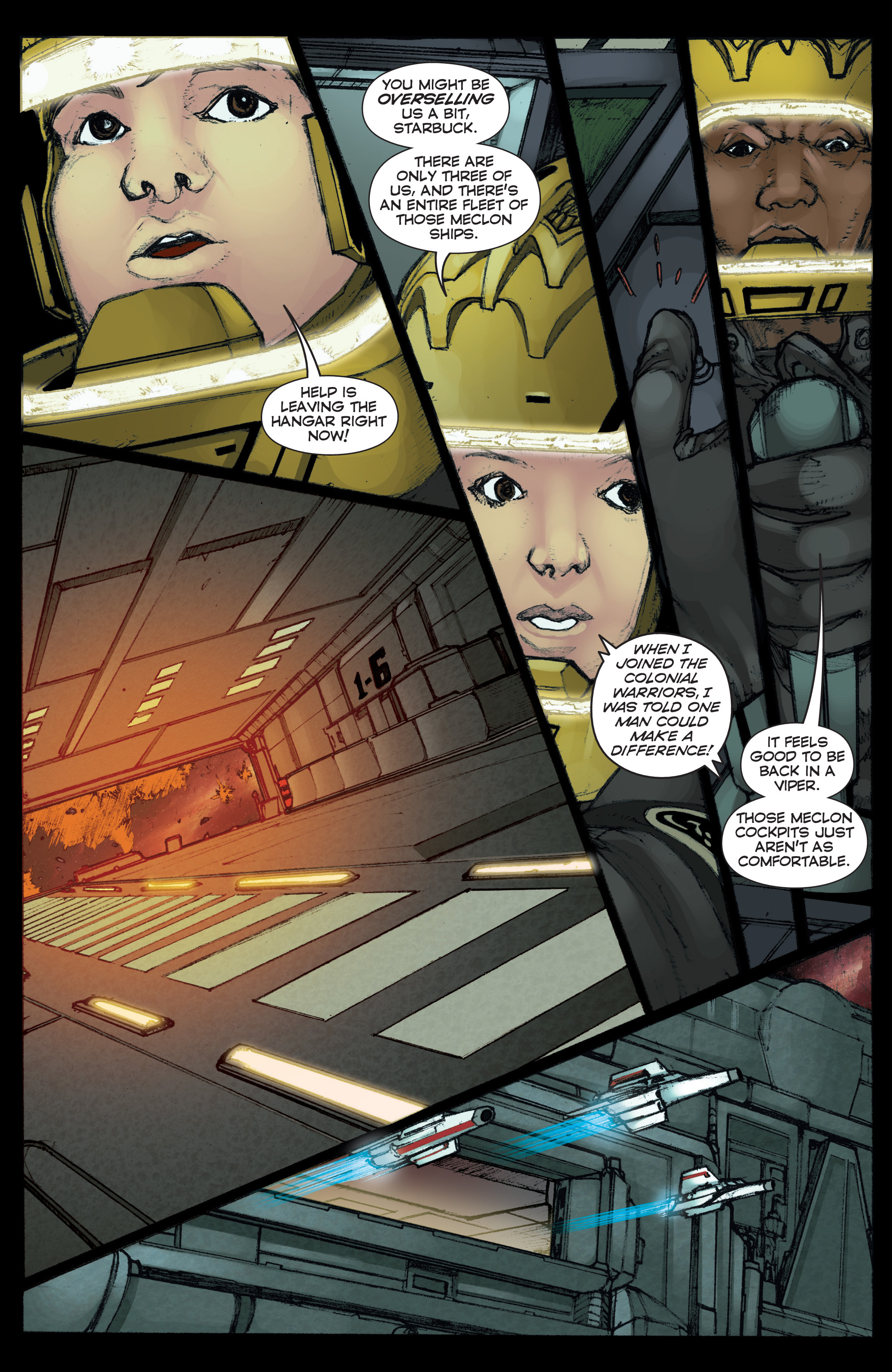 Read online Classic Battlestar Galactica (2016) comic -  Issue #4 - 8