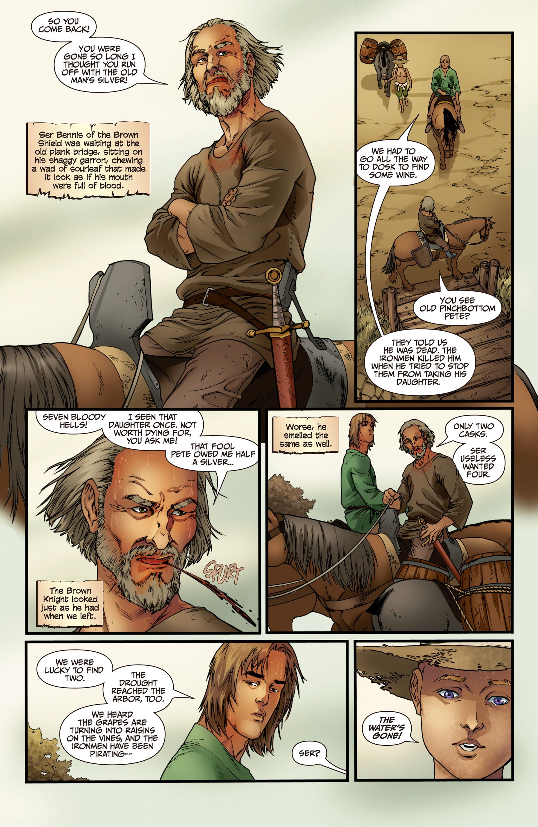 Read online The Sworn Sword: The Graphic Novel comic -  Issue # Full - 12