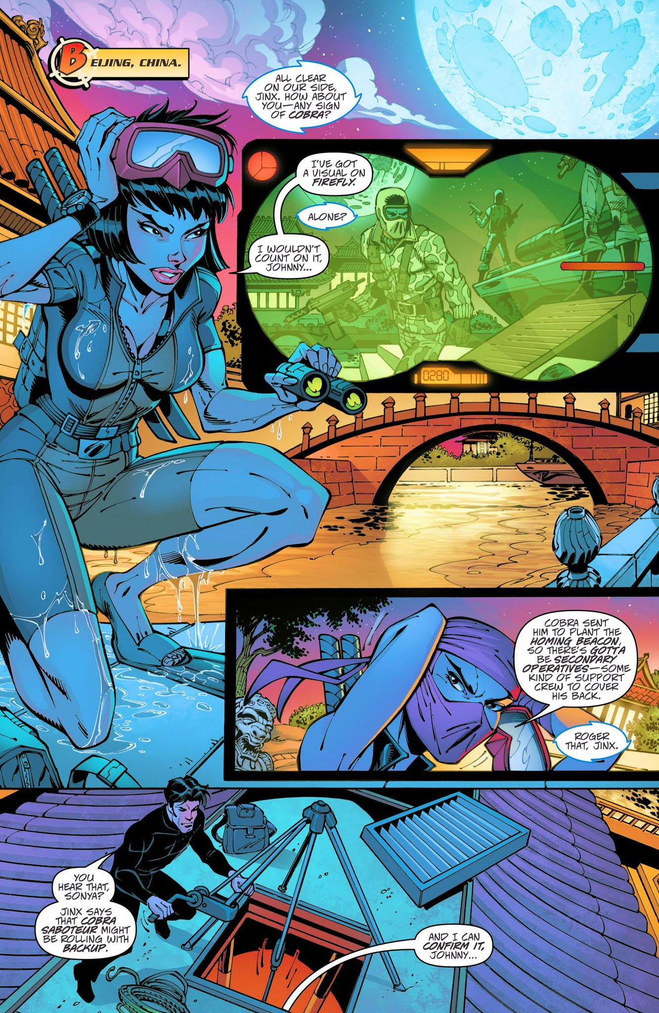 Read online Danger Girl/G.I. Joe comic -  Issue #4 - 14