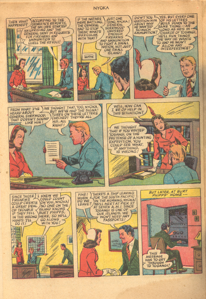 Read online Nyoka the Jungle Girl (1945) comic -  Issue #65 - 4