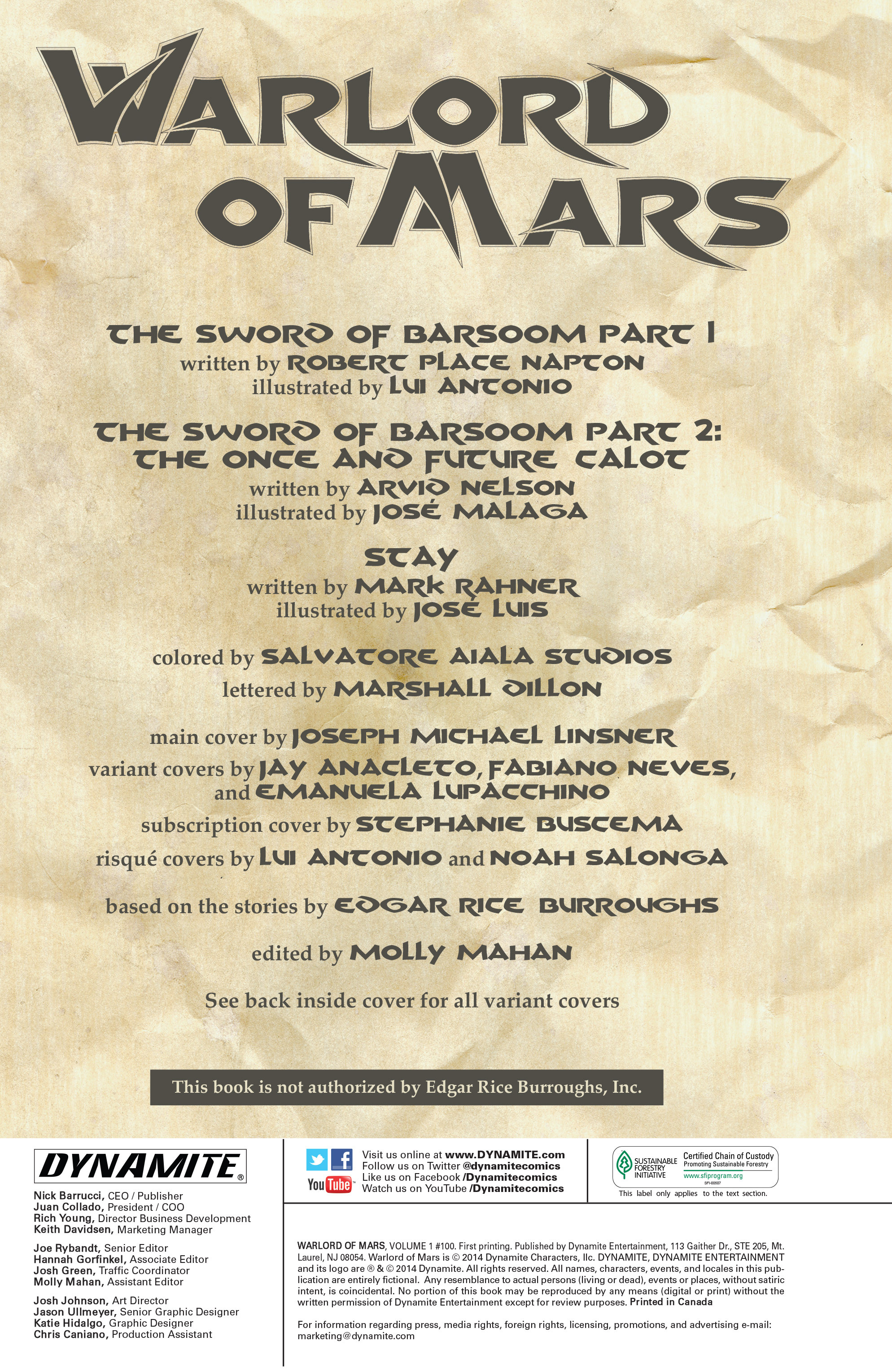 Read online Warlord of Mars comic -  Issue #100 - 5