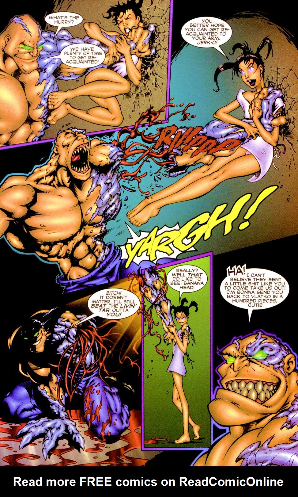 Read online Adrenalynn: Weapon of War comic -  Issue #1 - 21