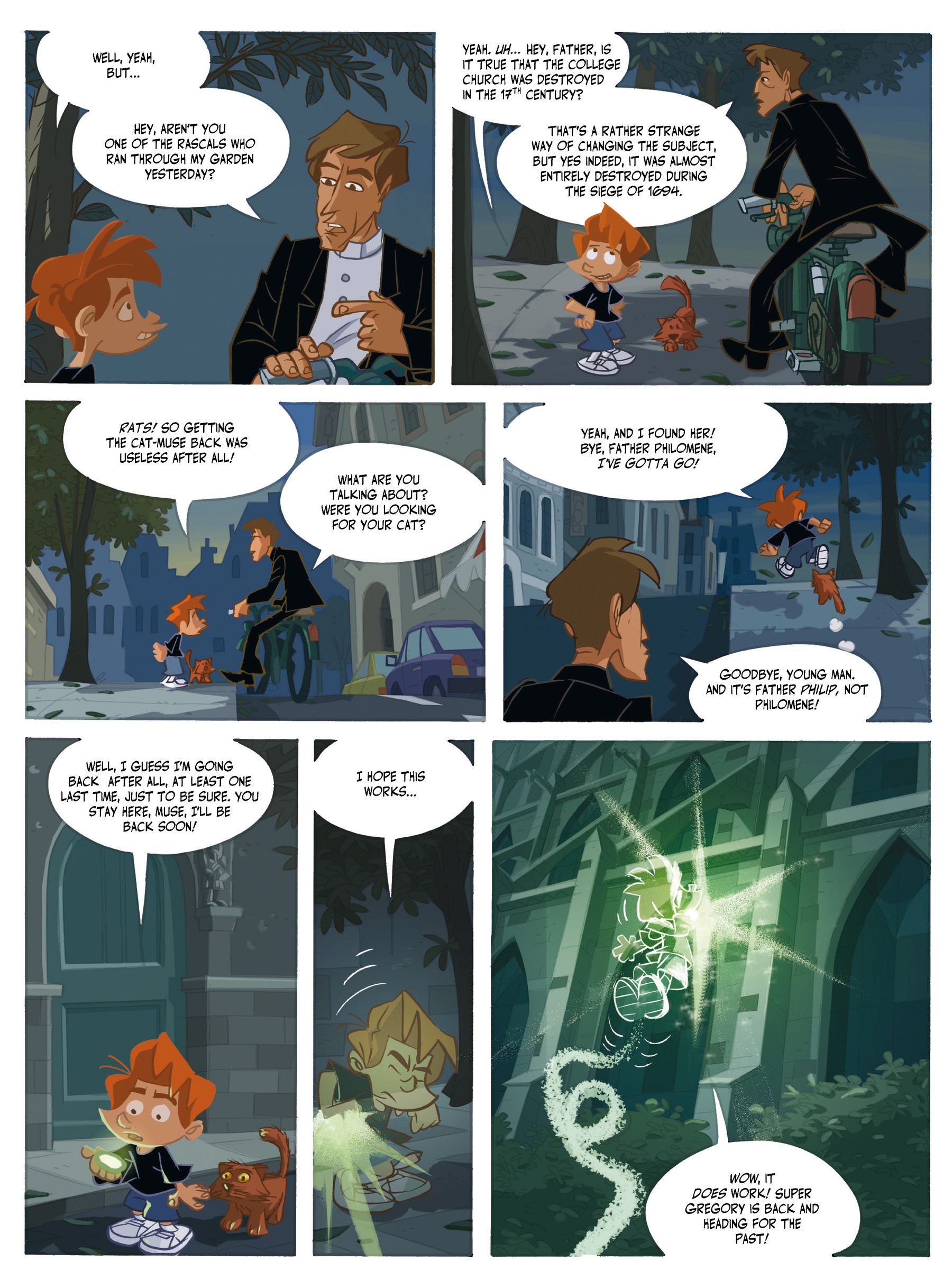 Read online Gregory and the Gargoyles comic -  Issue #3 - 13