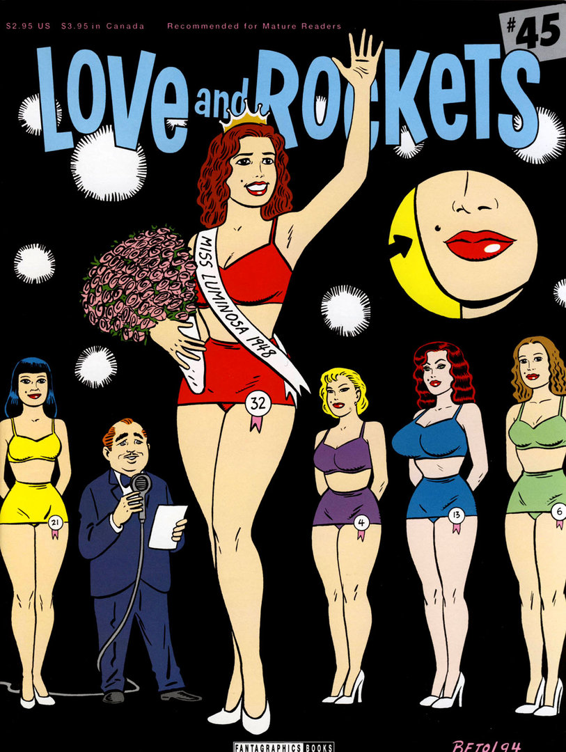 Read online Love and Rockets (1982) comic -  Issue #45 - 1