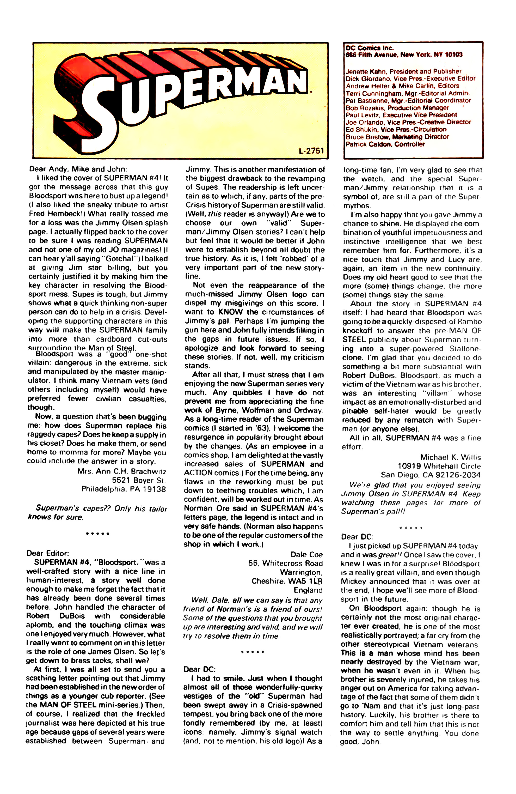 Read online Superman (1987) comic -  Issue #8 - 23