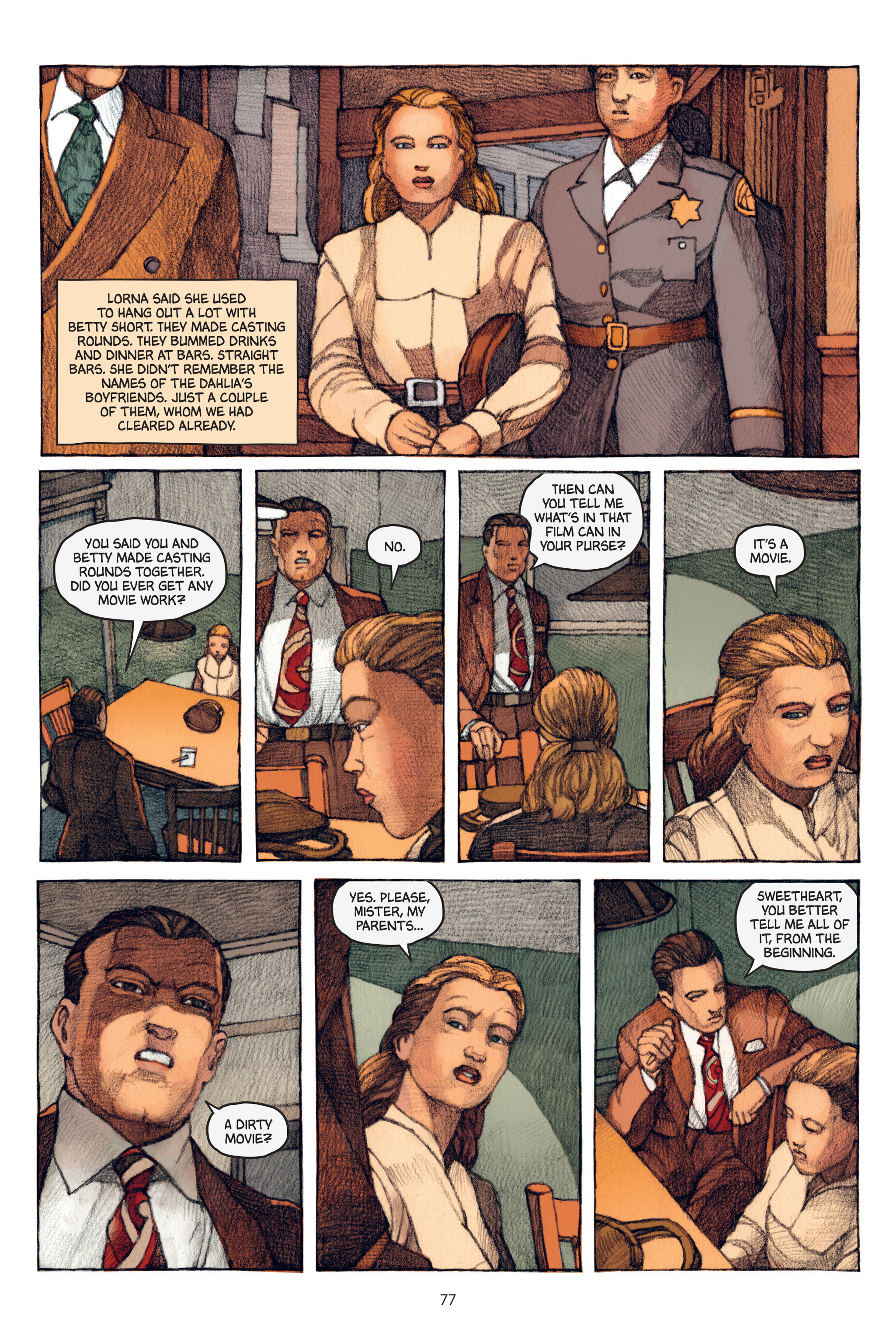 Read online The Black Dahlia comic -  Issue # Full - 78