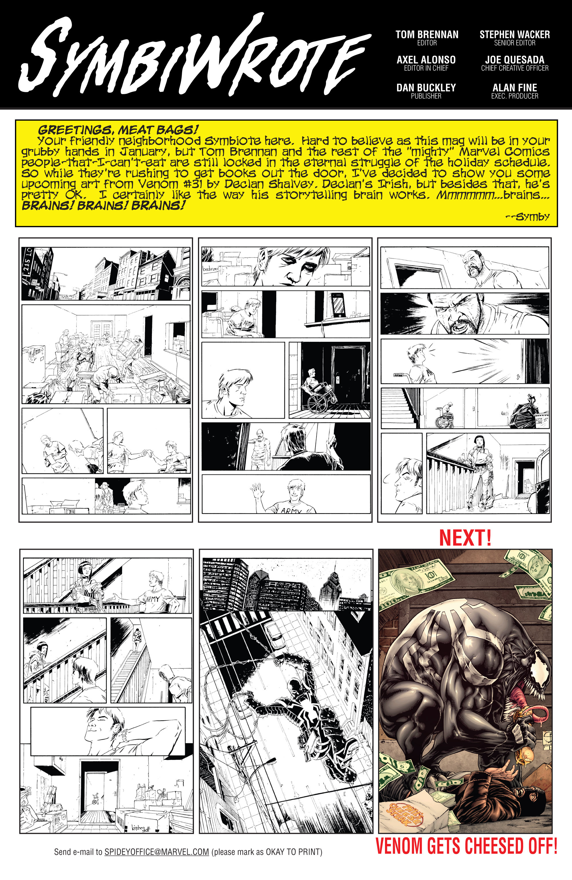 Read online Venom (2011) comic -  Issue #29 - 21