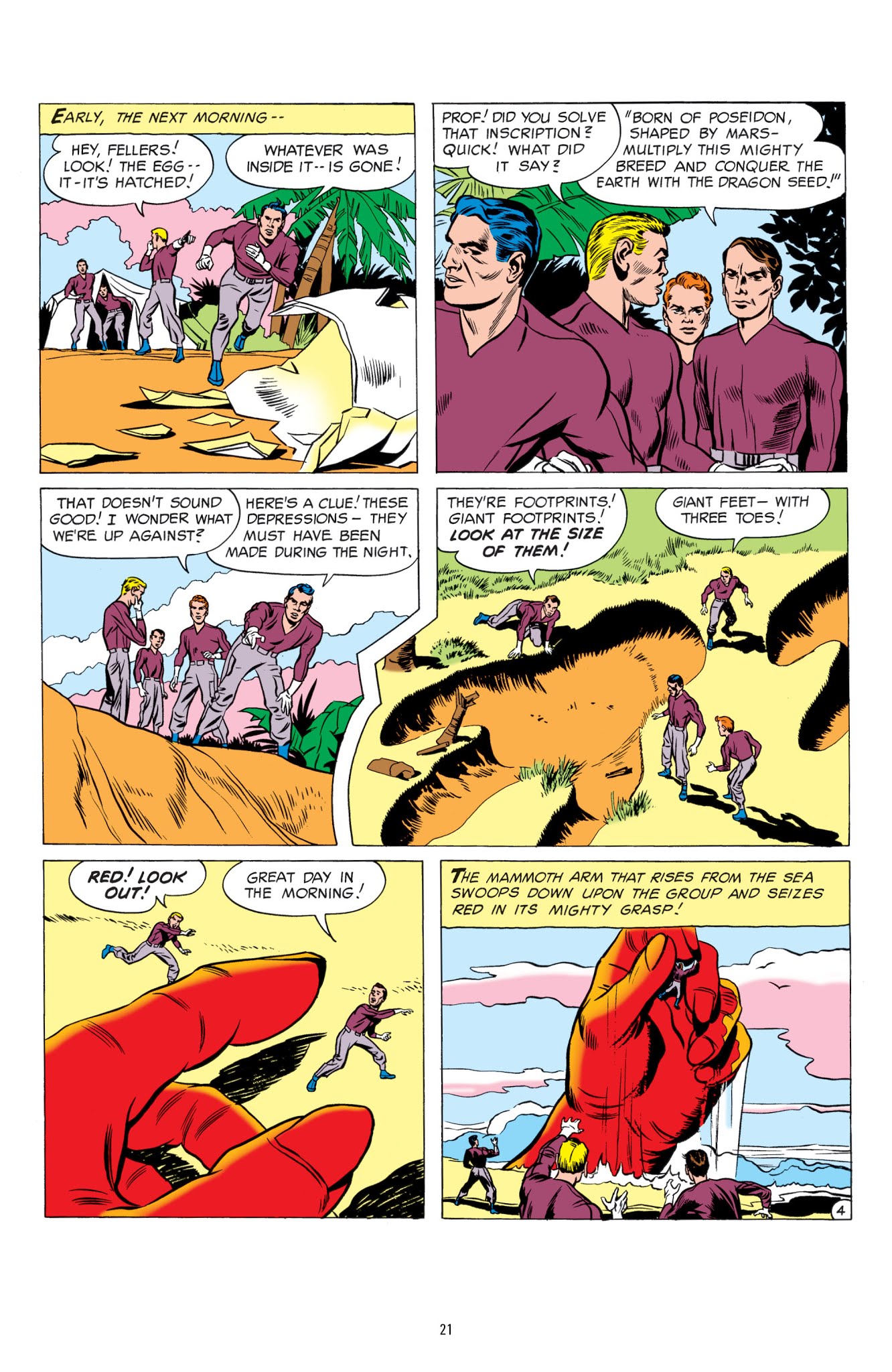 Read online Challengers of the Unknown by Jack Kirby comic -  Issue # TPB (Part 1) - 21