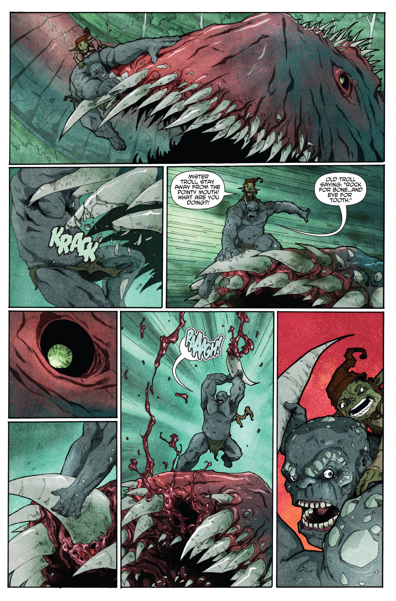Read online Plague comic -  Issue #5 - 22