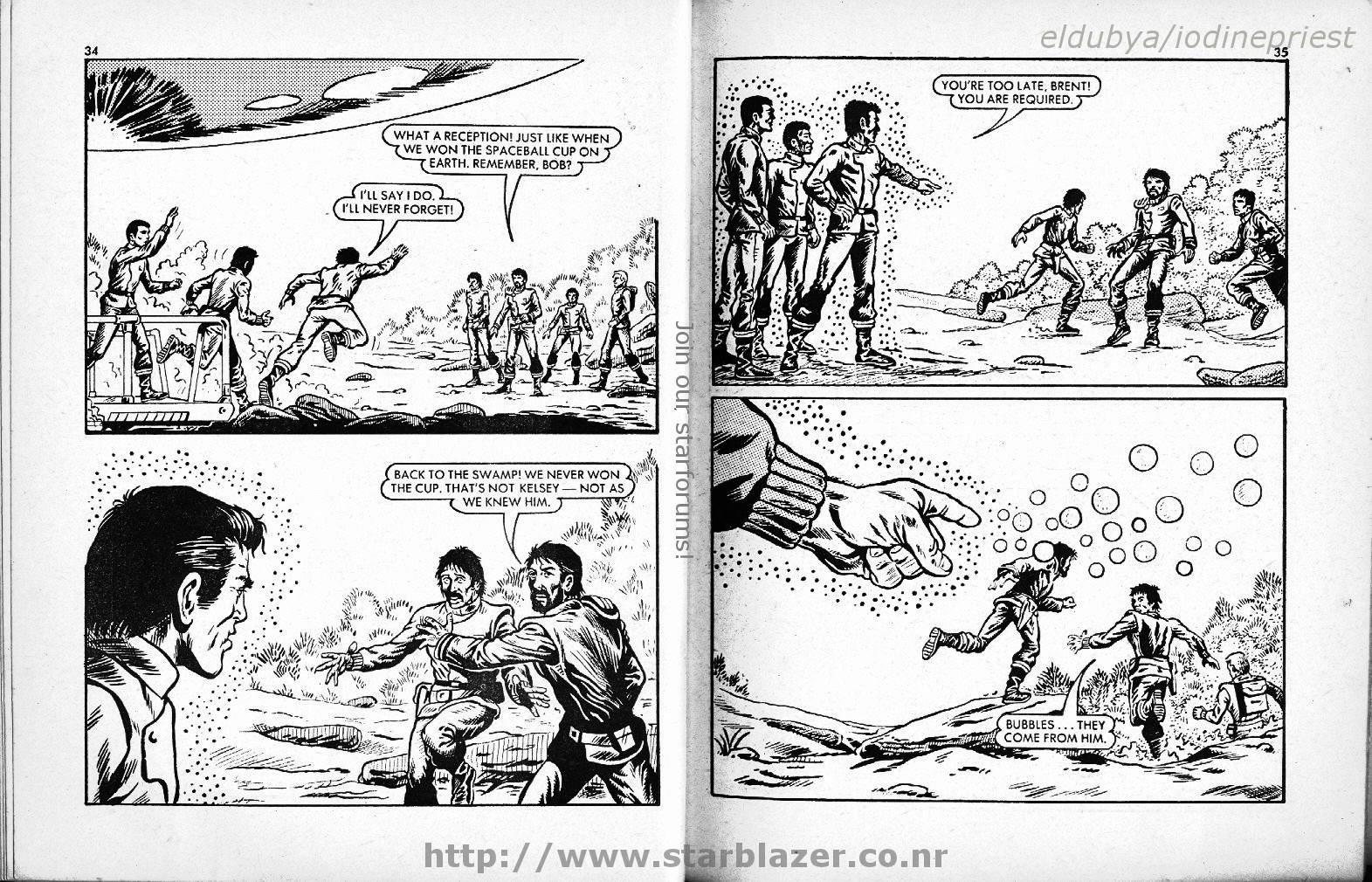 Read online Starblazer comic -  Issue #111 - 19