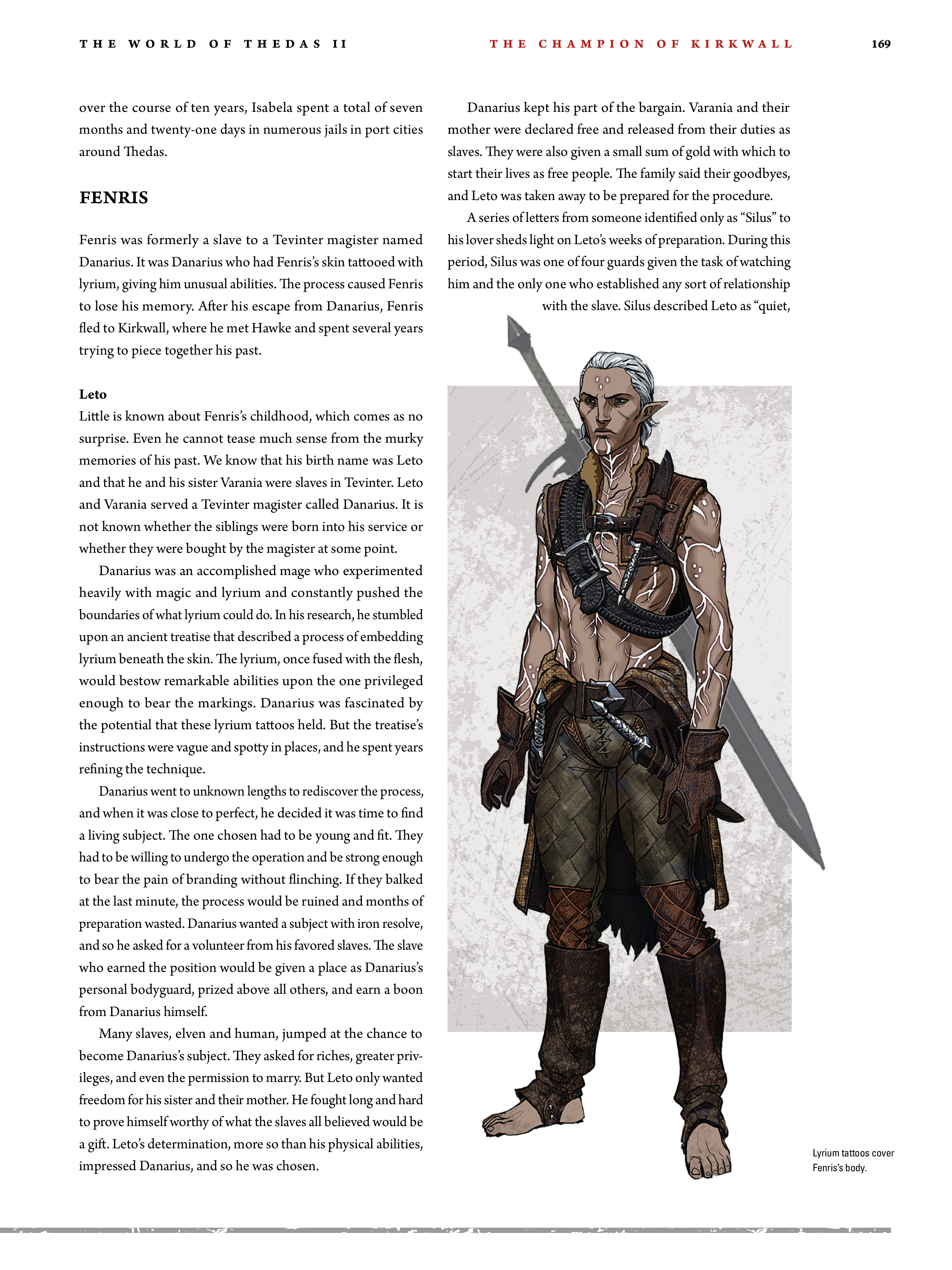 Read online Dragon Age: The World of Thedas comic -  Issue # TPB 2 - 164