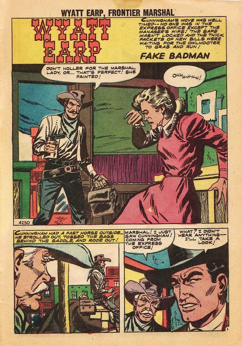 Read online Wyatt Earp Frontier Marshal comic -  Issue #24 - 29