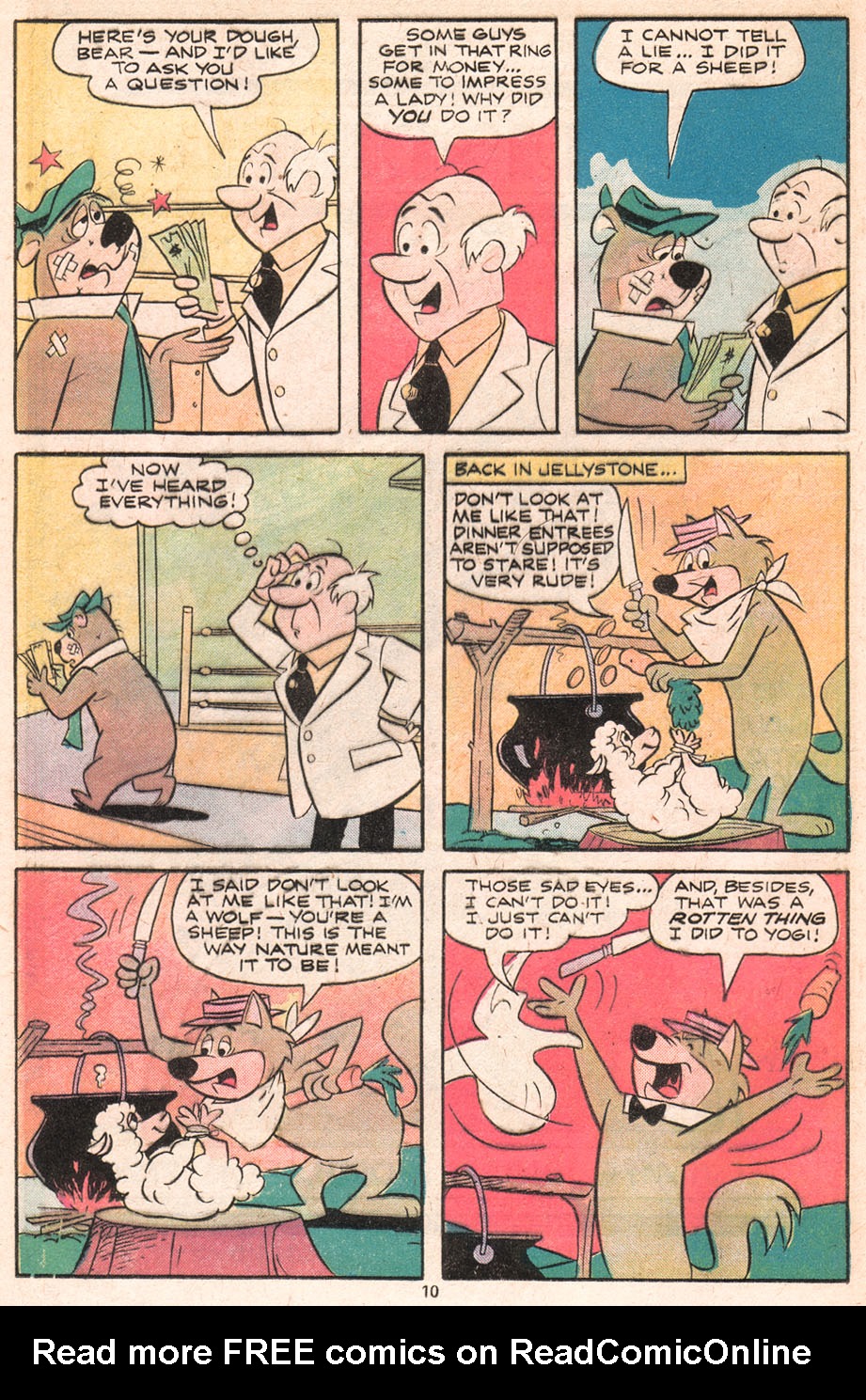 Read online Yogi Bear comic -  Issue #4 - 12
