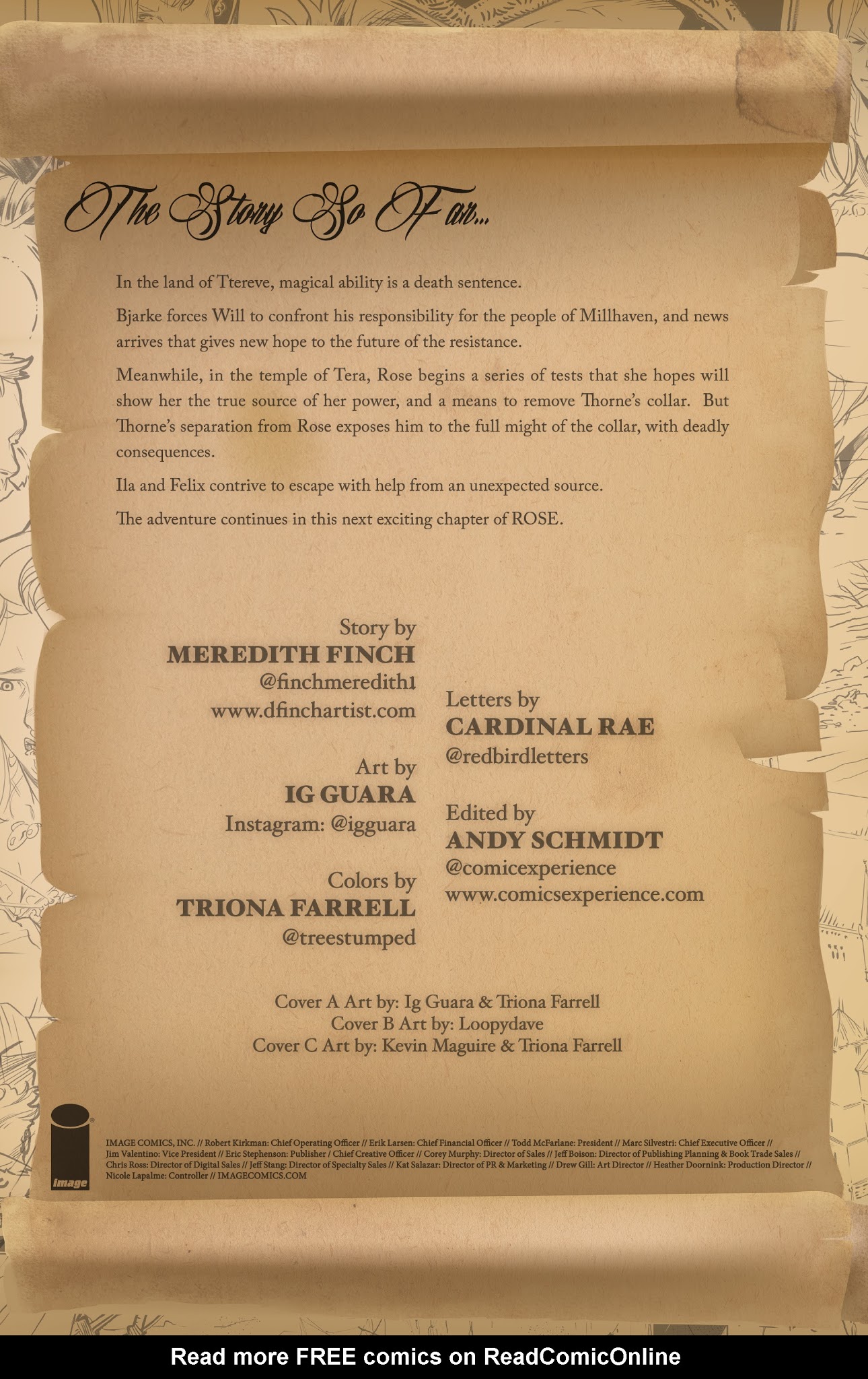 Read online Rose comic -  Issue #10 - 2