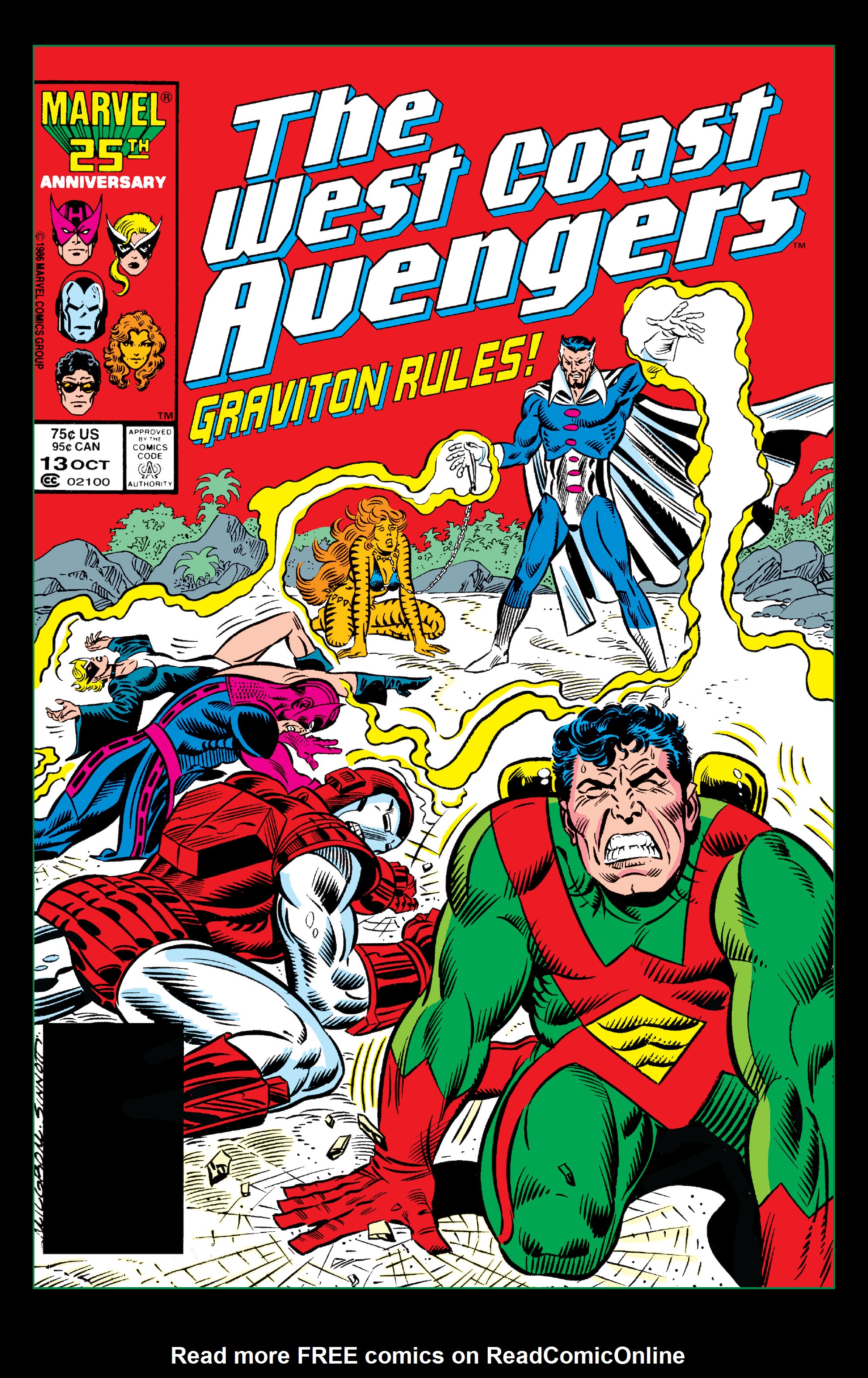 Read online Avengers West Coast Epic Collection: How The West Was Won comic -  Issue #Avengers West Coast Epic Collection Lost in Space-Time (Part 2) - 20