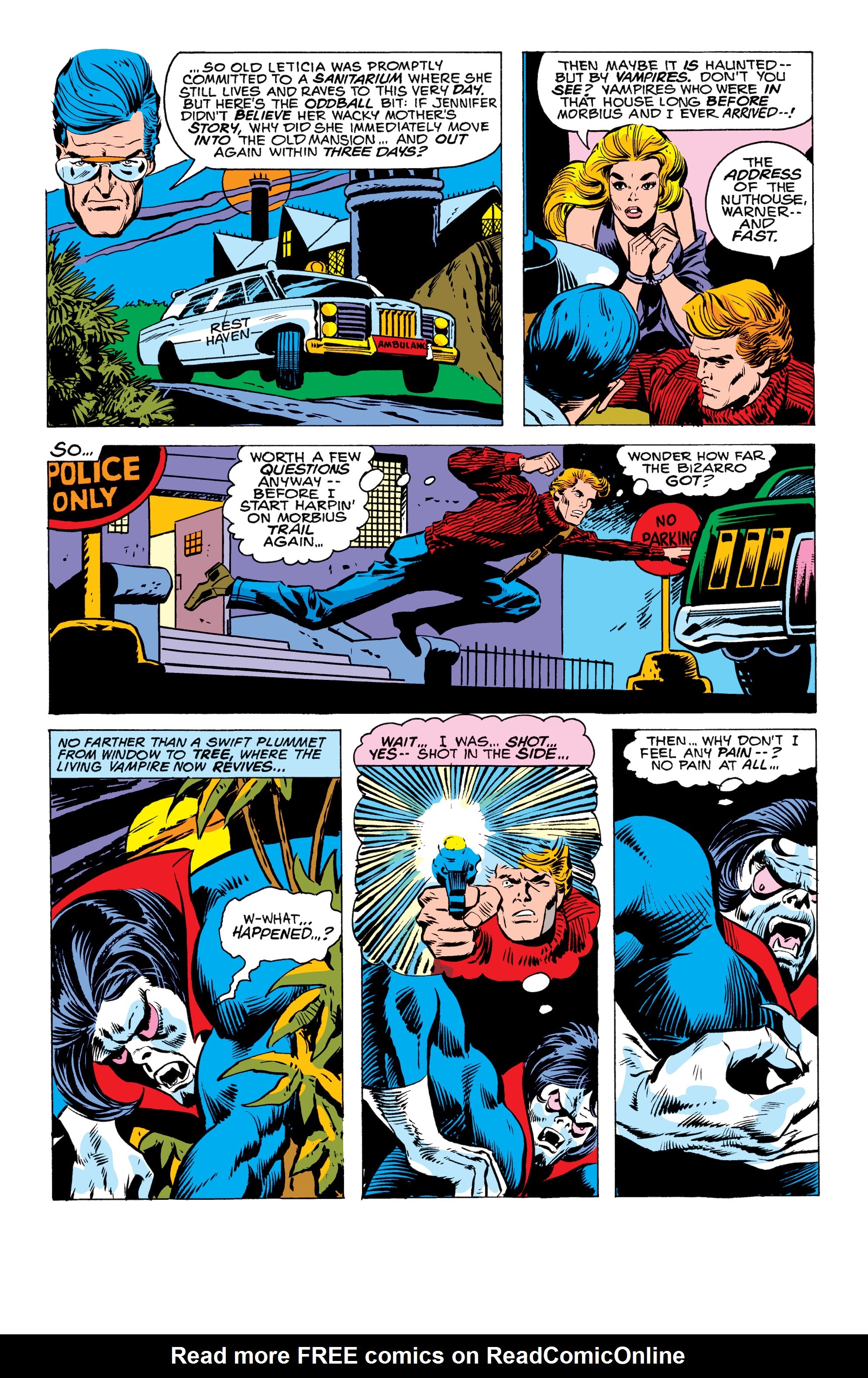 Read online Morbius Epic Collection comic -  Issue # The End of A Living Vampire (Part 1) - 27